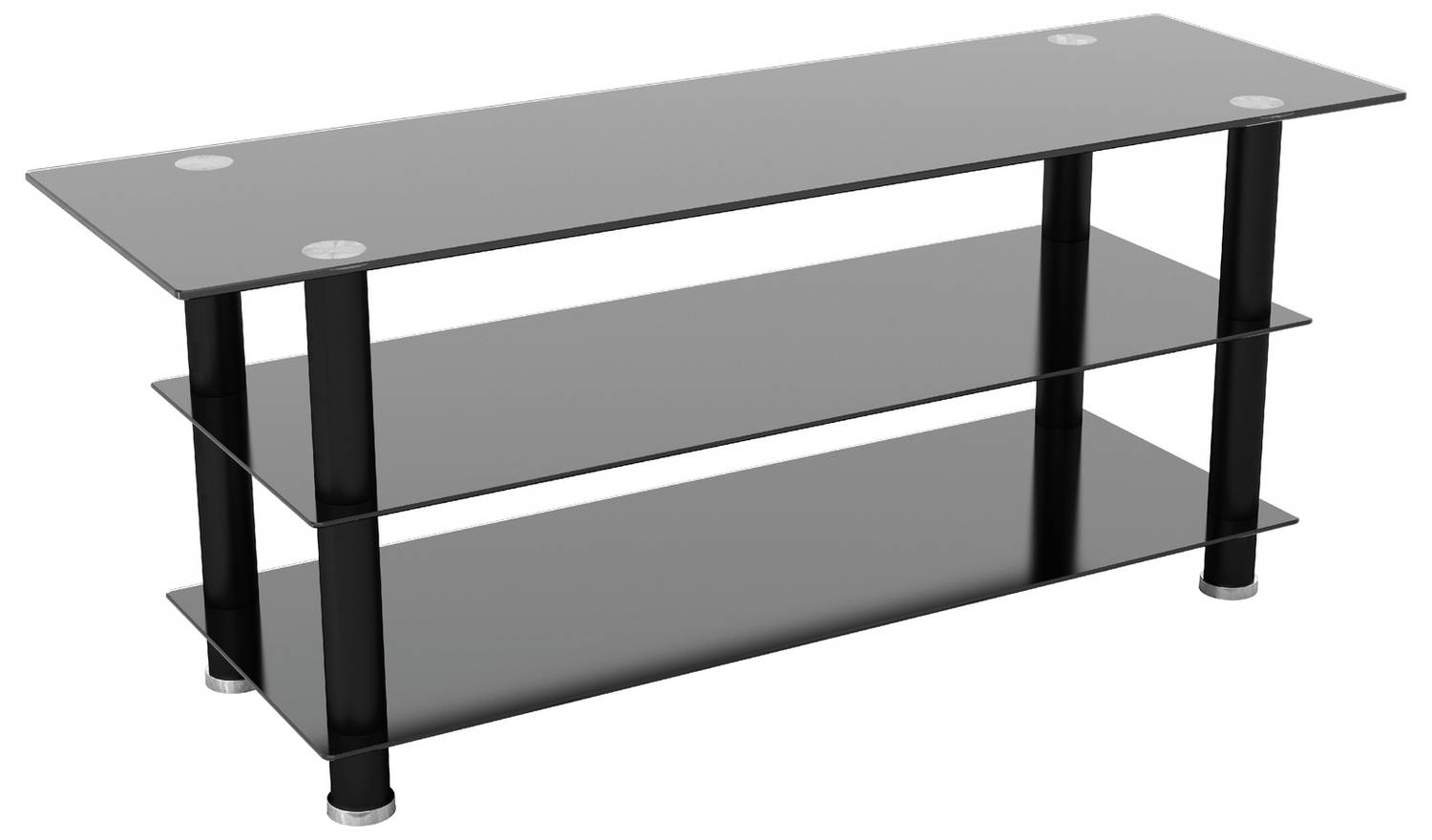 AVF Glass Up to 65 Inch TV Stand - Black