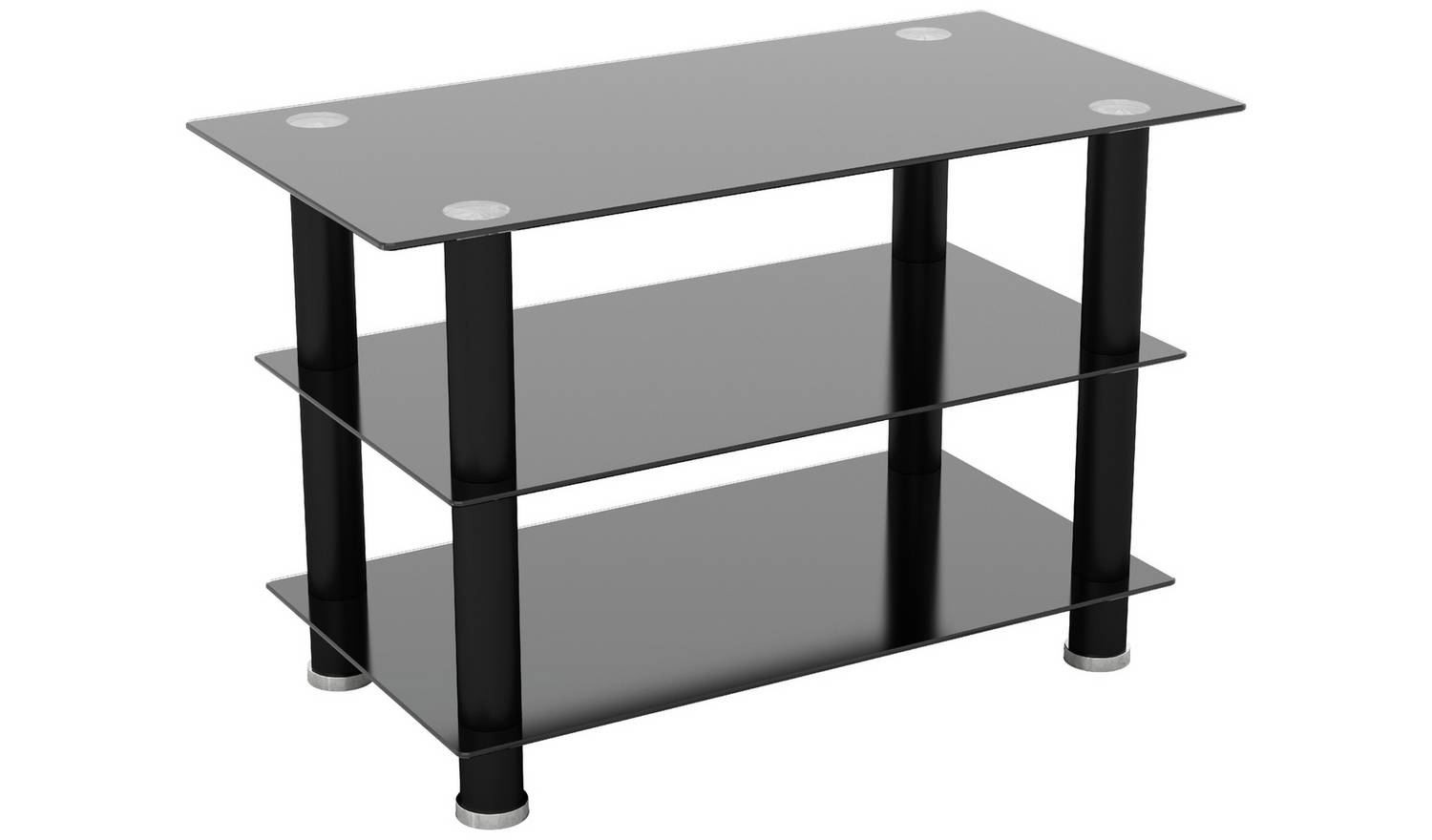 AVF Glass up to 40 Inch TV Stand - Black