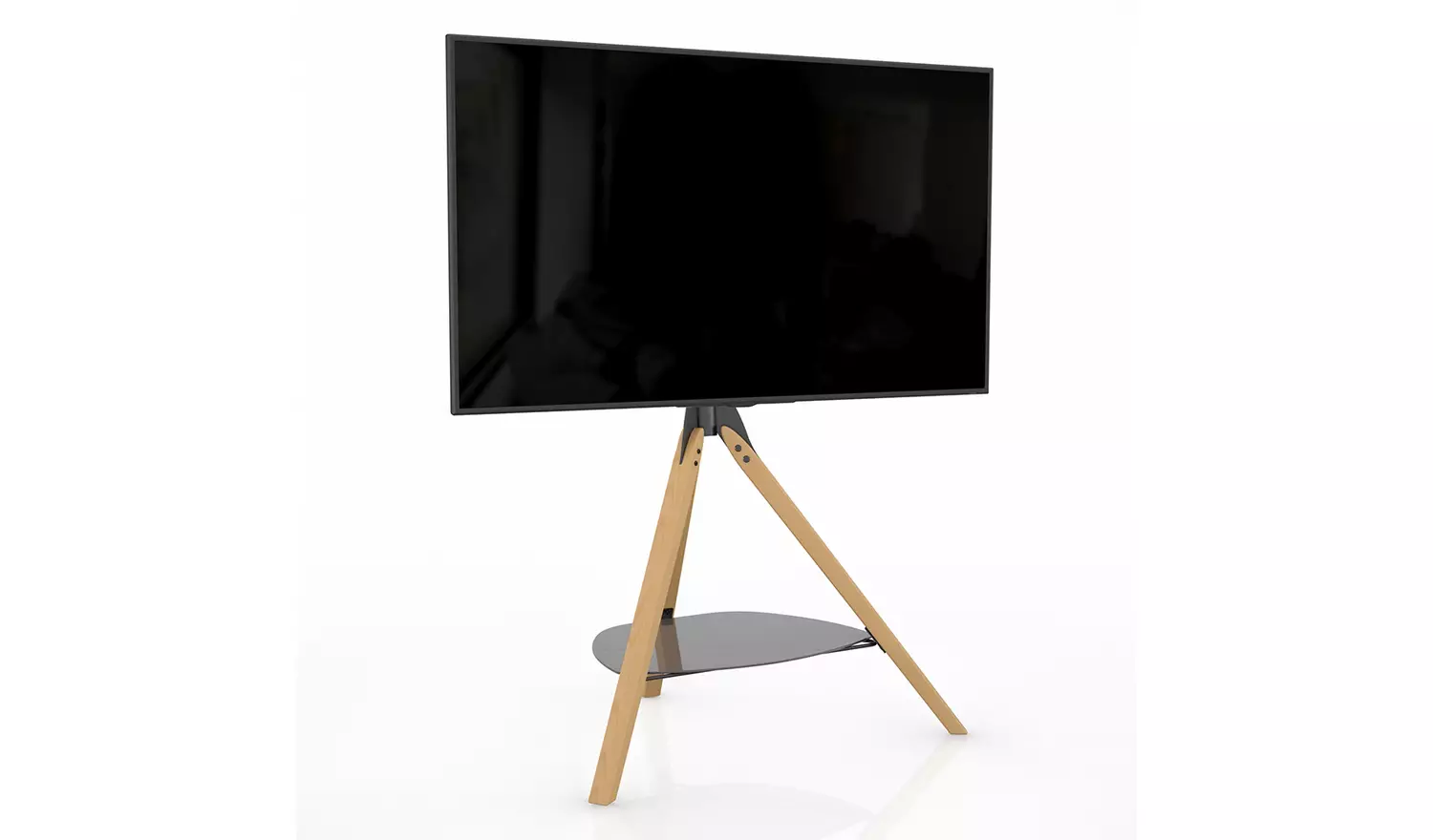 AVF Hoxton Tripod Up to 70 Inch TV Stand - Light Wood Effect