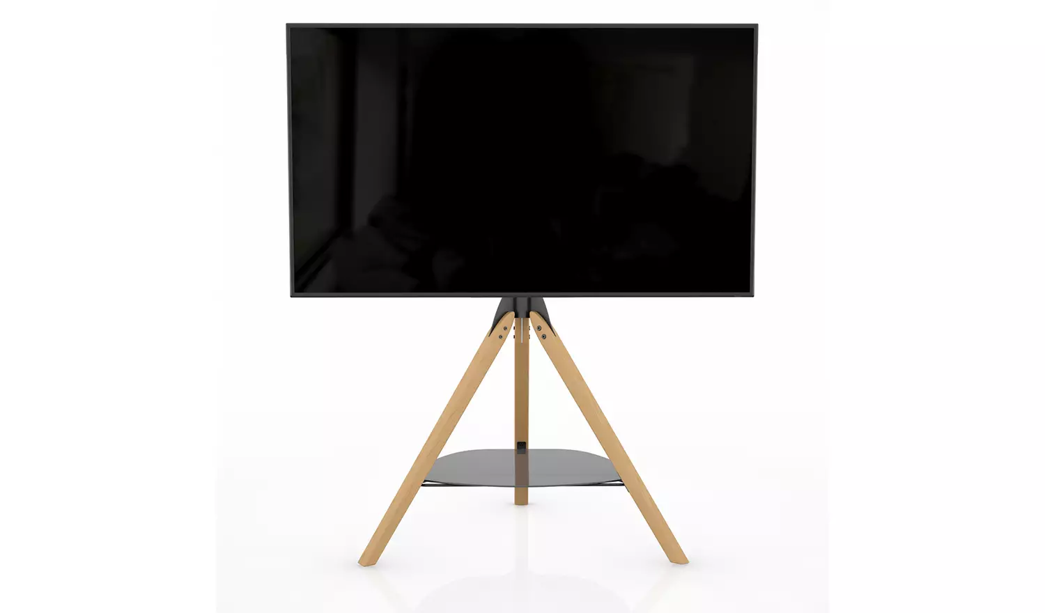 AVF Hoxton Tripod Up to 70 Inch TV Stand - Light Wood Effect