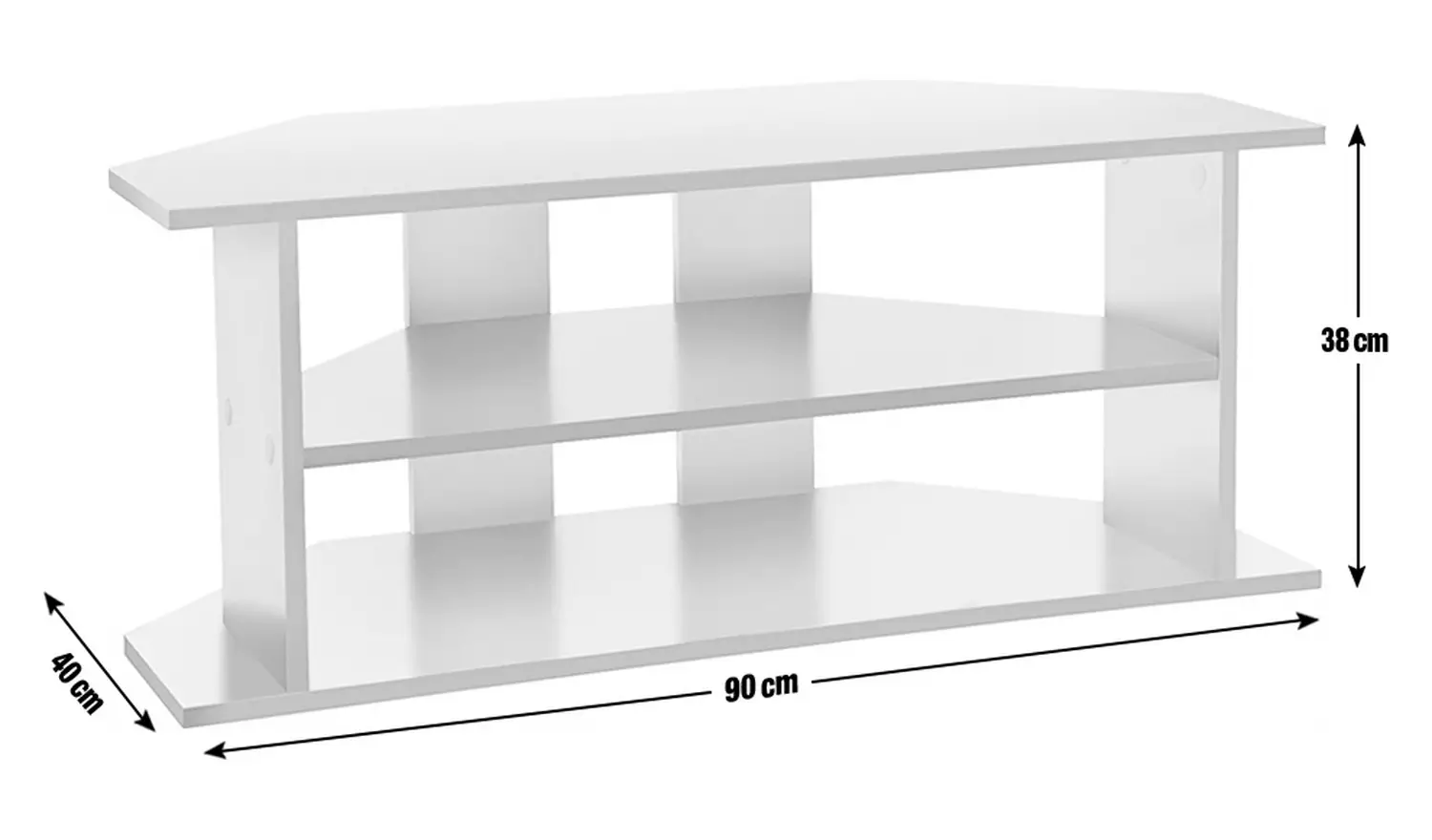 Argos Home Corner TV Unit - Natural