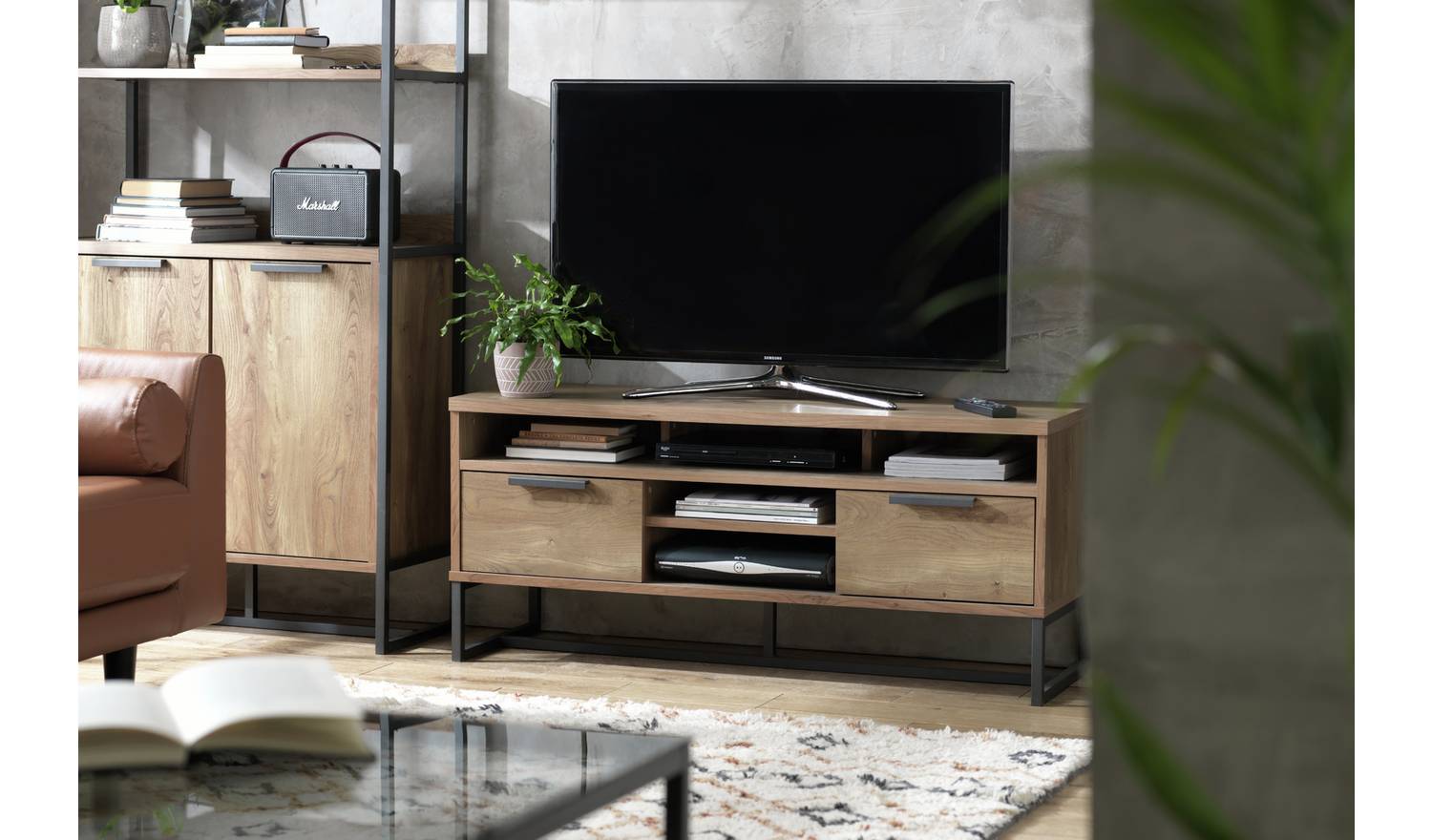 Habitat Nomad TV Unit - Natural