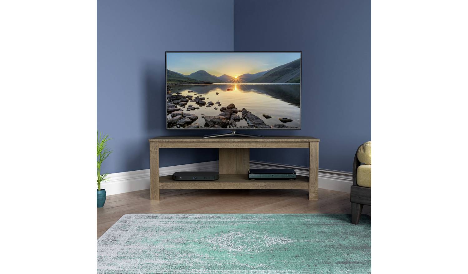 AVF Up to 55 Inch TV Stand - Light Wood