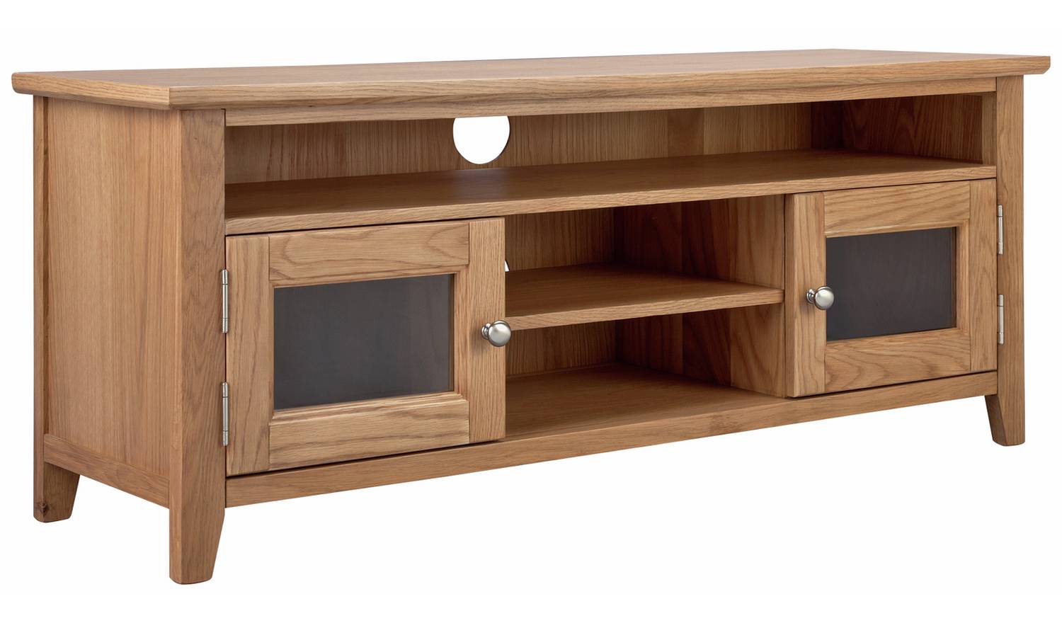 Argos Home Islington 2 Door Oak TV Unit - Natural