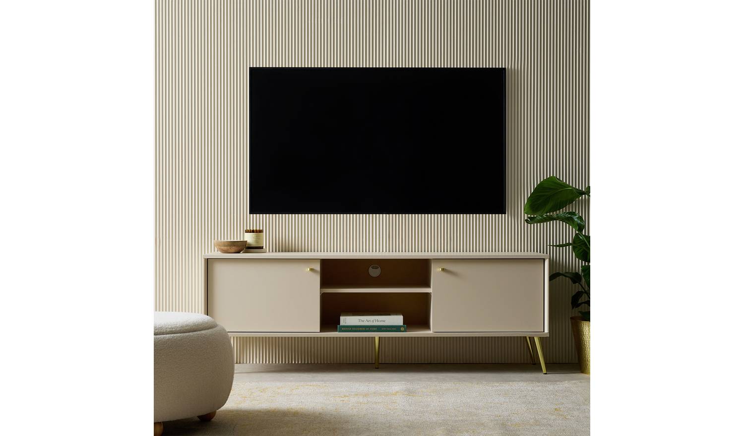Habitat Moana 2 Door TV Unit - Natural