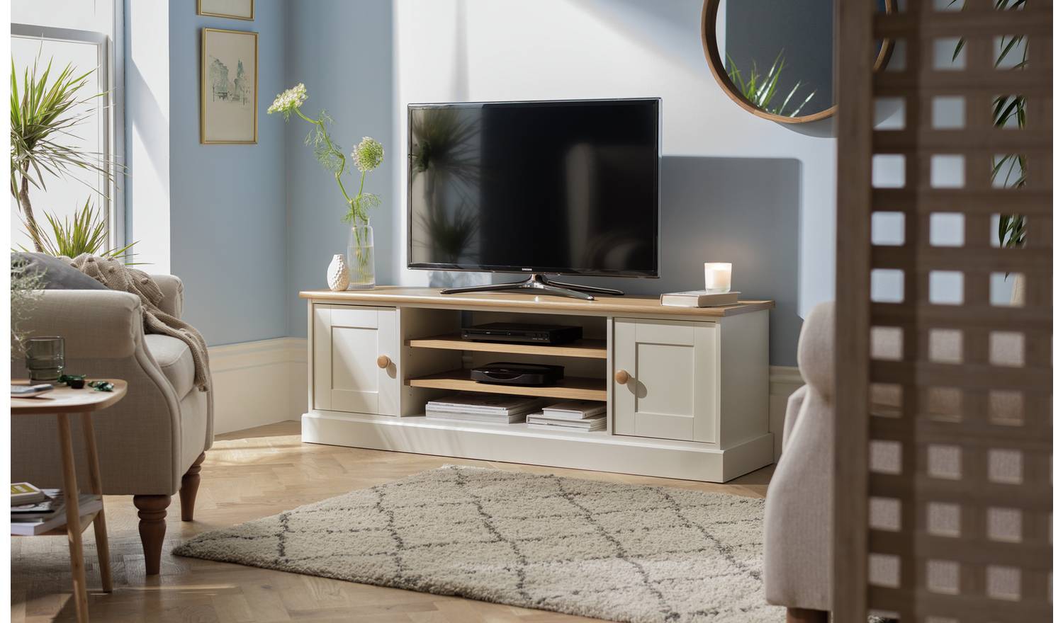 Argos Home Winchester TV Unit - Cream