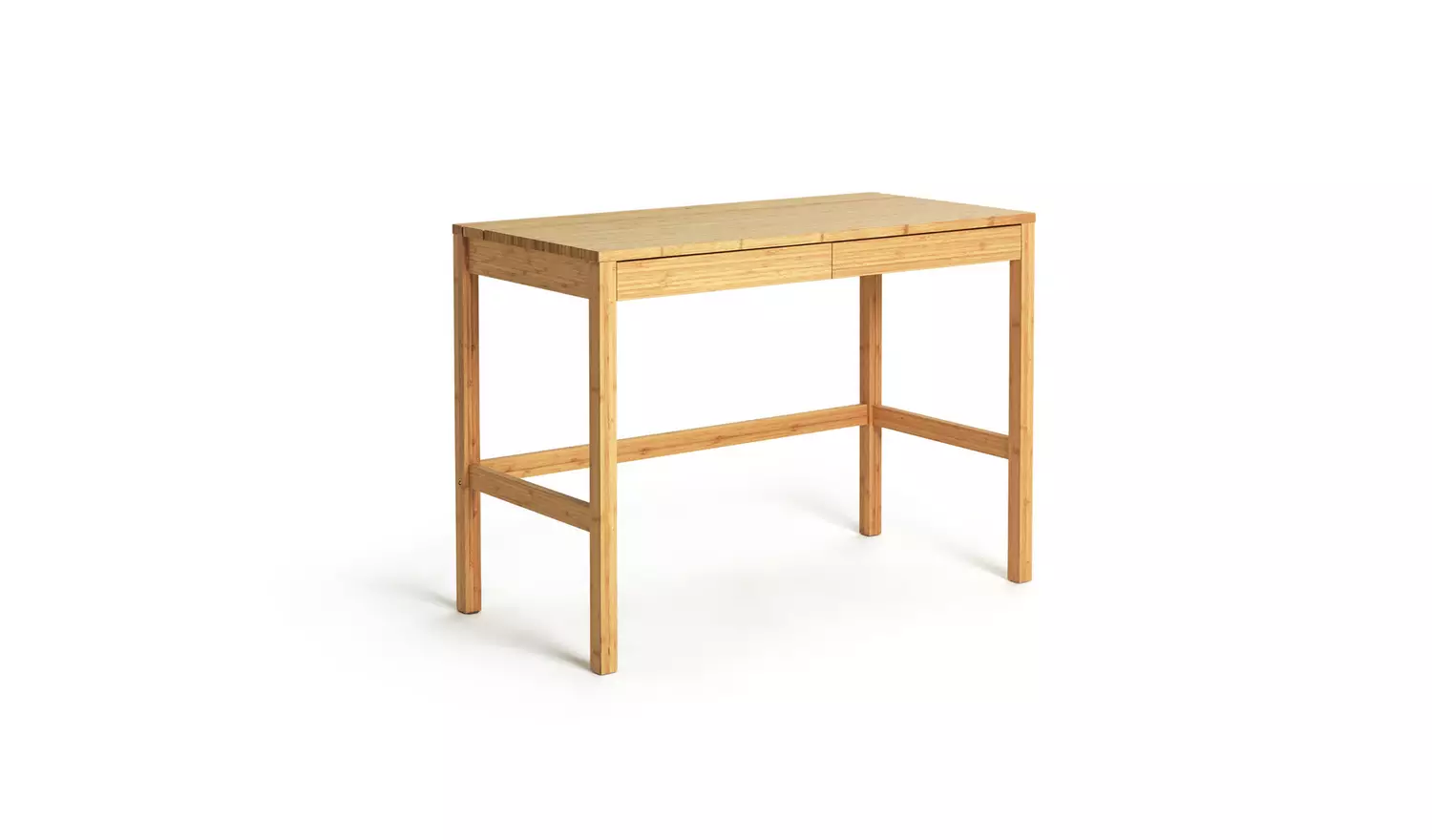 Habitat Eave 2 Drawer Office Desk - Natural