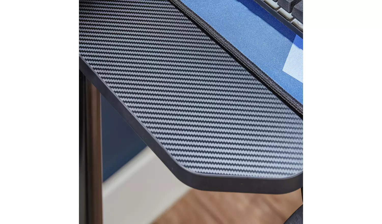 X Rocker Panther Gaming Desk - Black