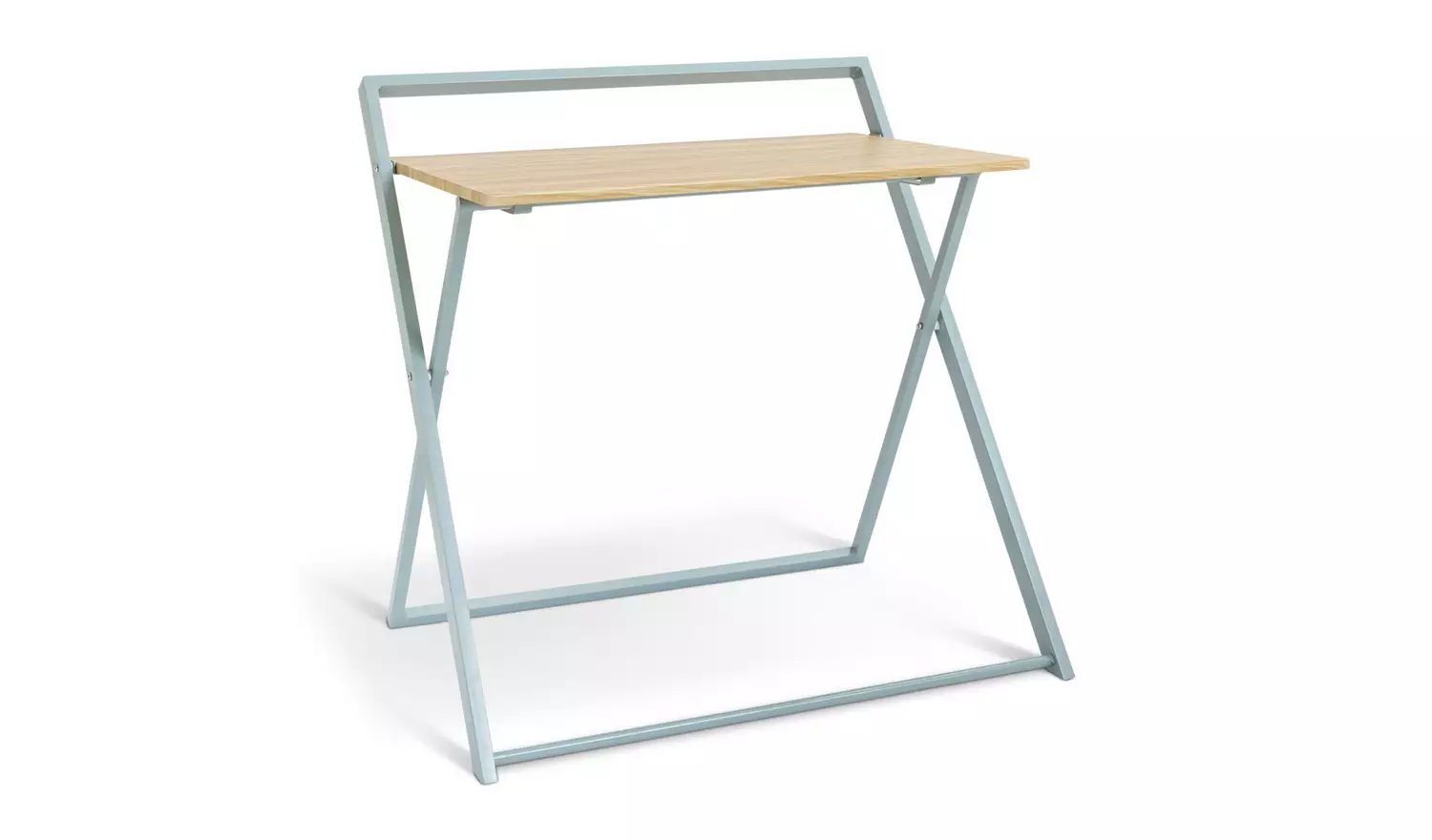 Habitat Compact Folding Office Desk - Grey