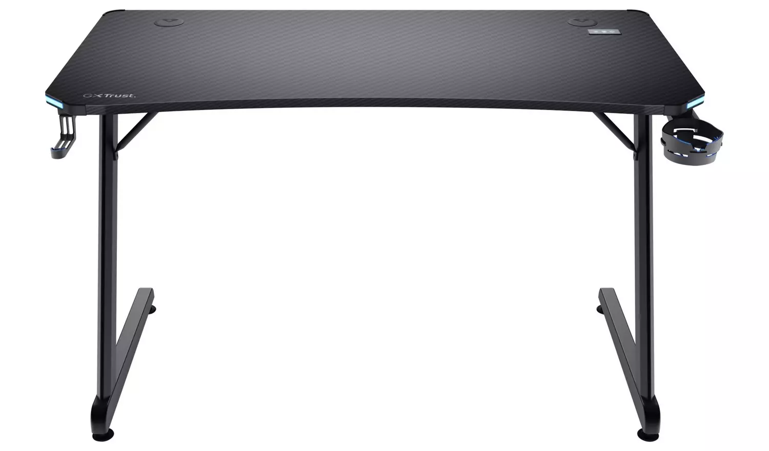 Trust GXT709 Luminus RGB Gaming Desk - Black