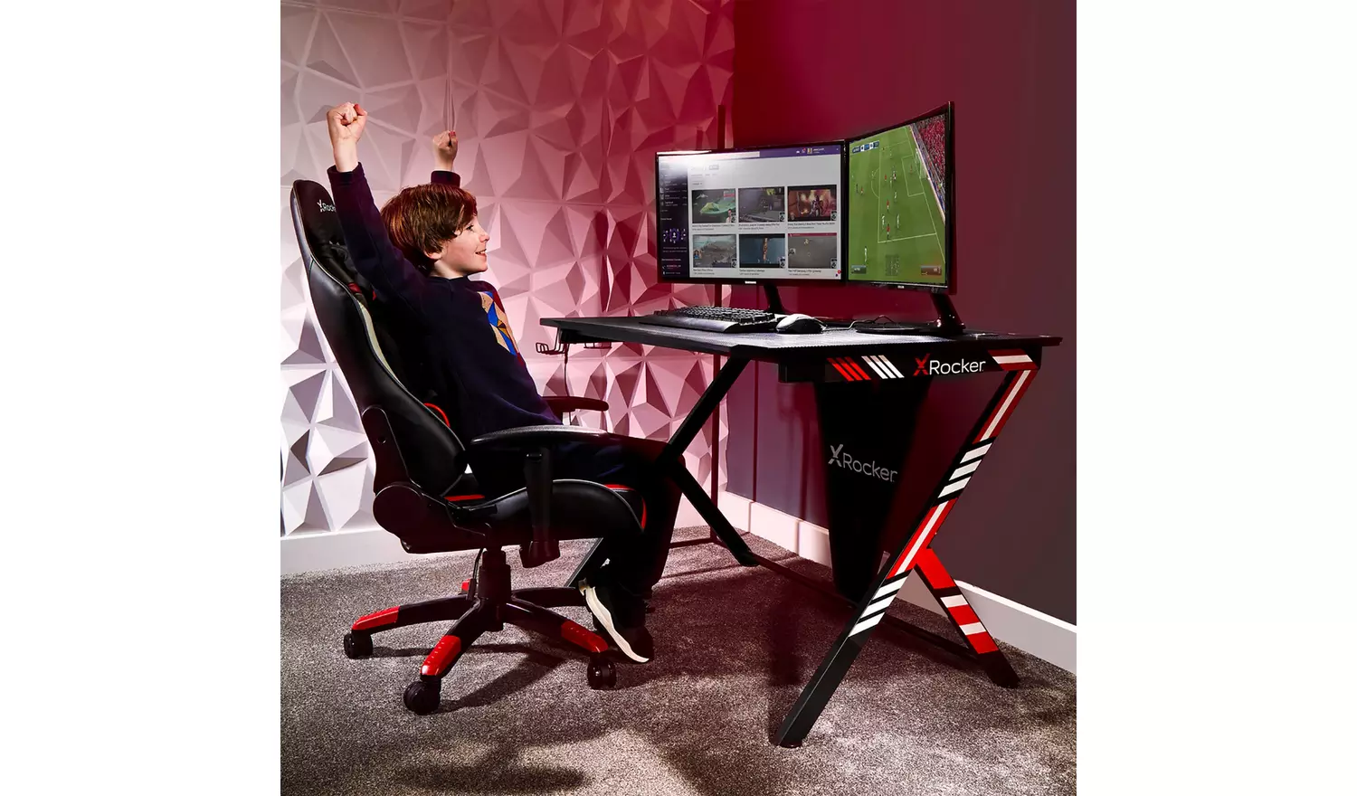 X Rocker Arteon Gaming Desk