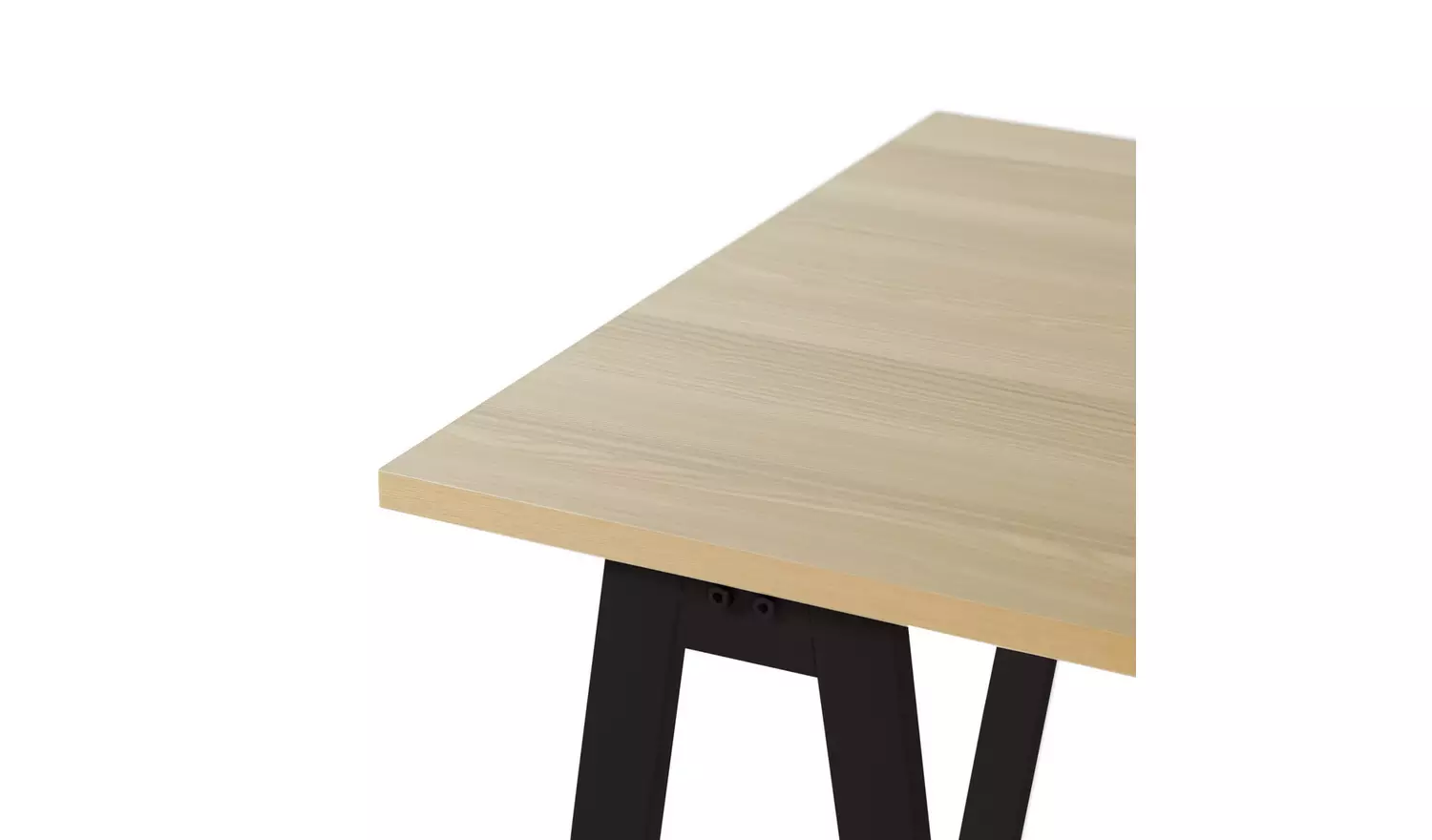 Habitat Trestle Table Office Desk - Oak Effect