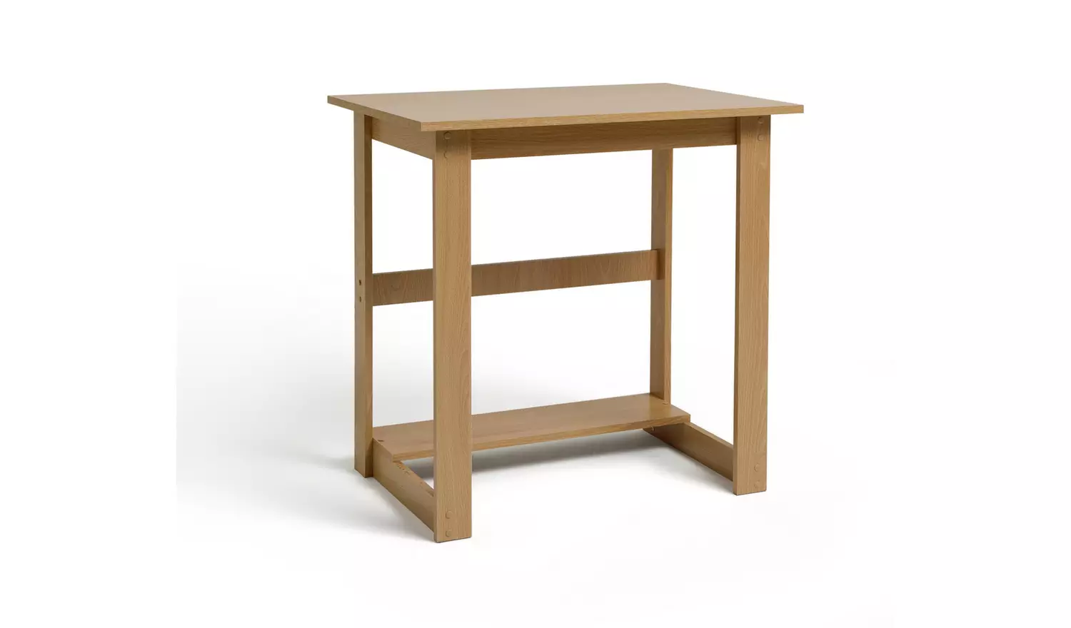Argos Home Office Desk - Beech Effect