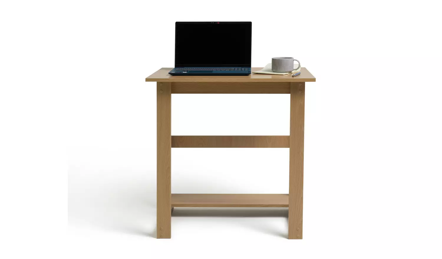 Argos Home Office Desk - Beech Effect
