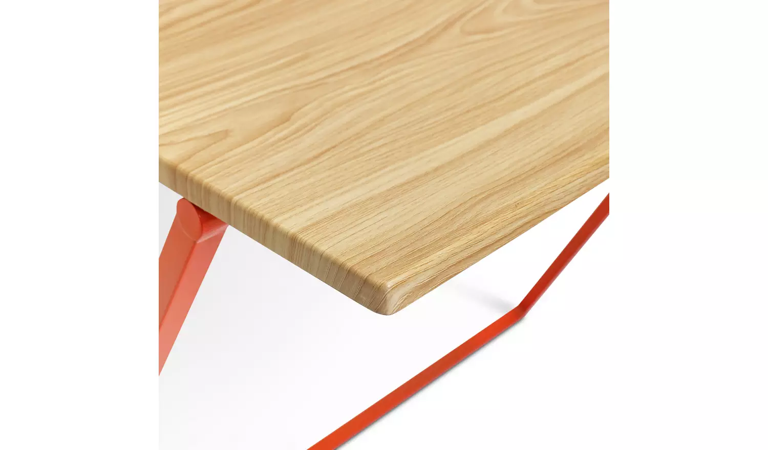 Habitat Compact Folding Office Desk - Red