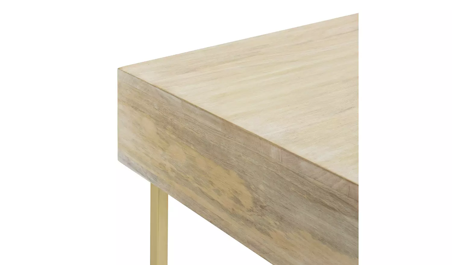 Habitat Samara 2 Drawer Office Desk - Light Wood