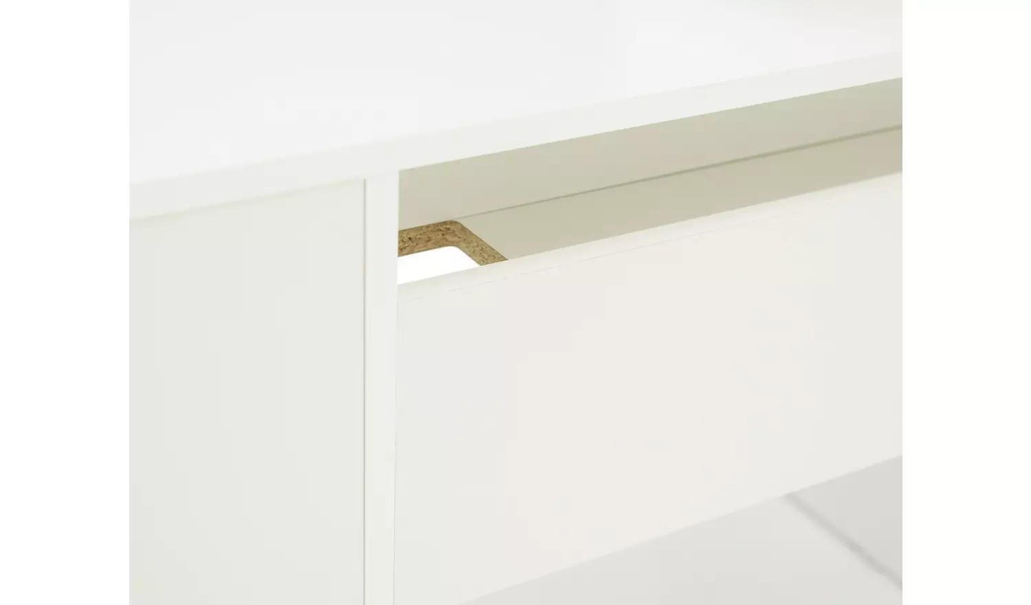 Argos Home Pepper 2 Drawer Pedestal Office Desk - White