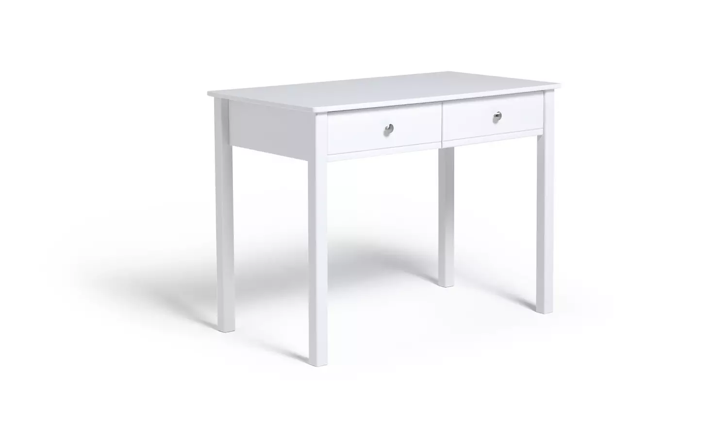 Habitat Brooklyn 2 Drawer Desk - White
