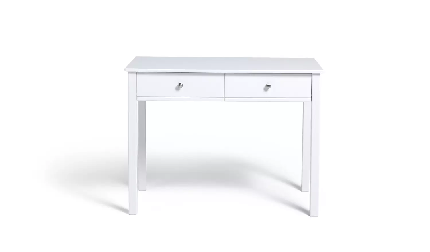Habitat Brooklyn 2 Drawer Desk - White