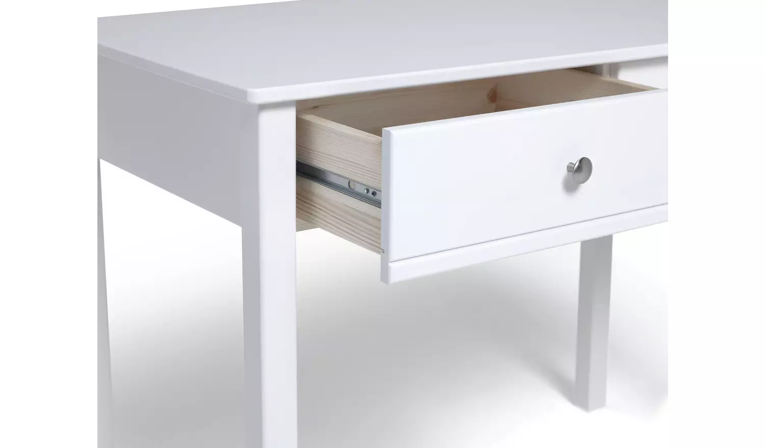 Habitat Brooklyn 2 Drawer Desk - White