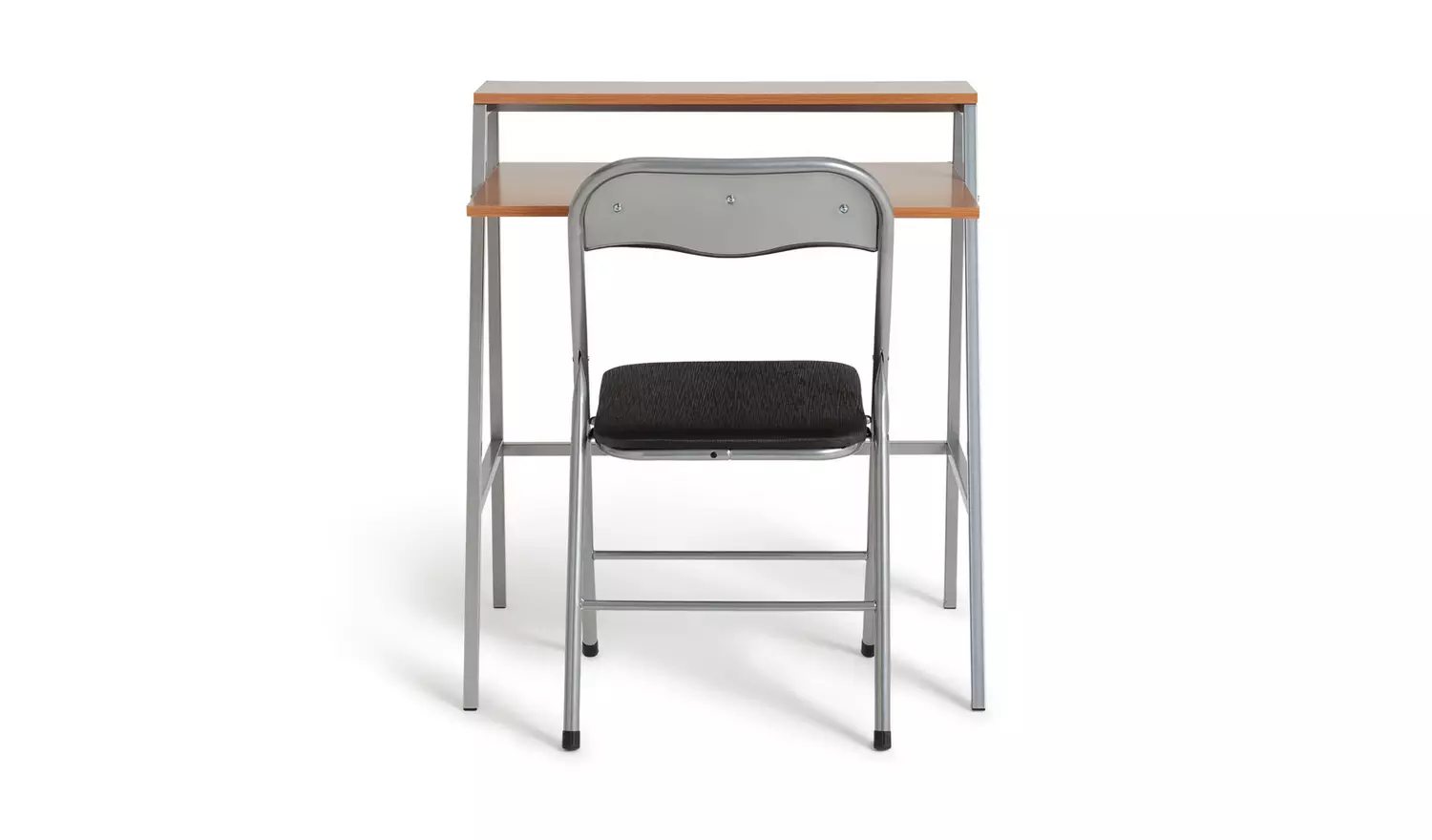 Argos Home Office Desk and Chair Set - Black