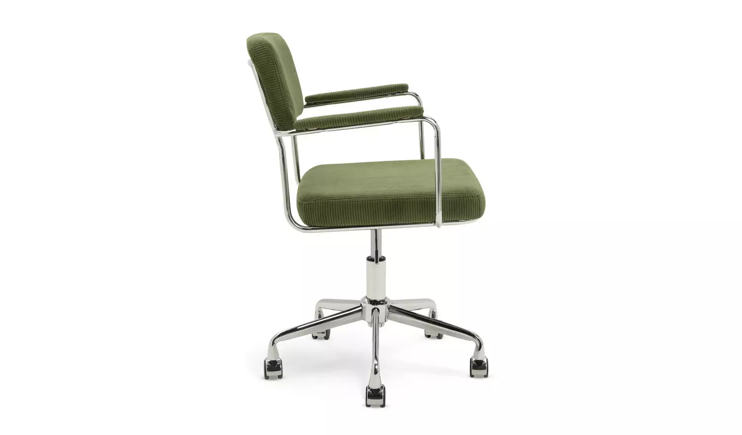 Habitat Ezra Fabric Office Chair - Olive