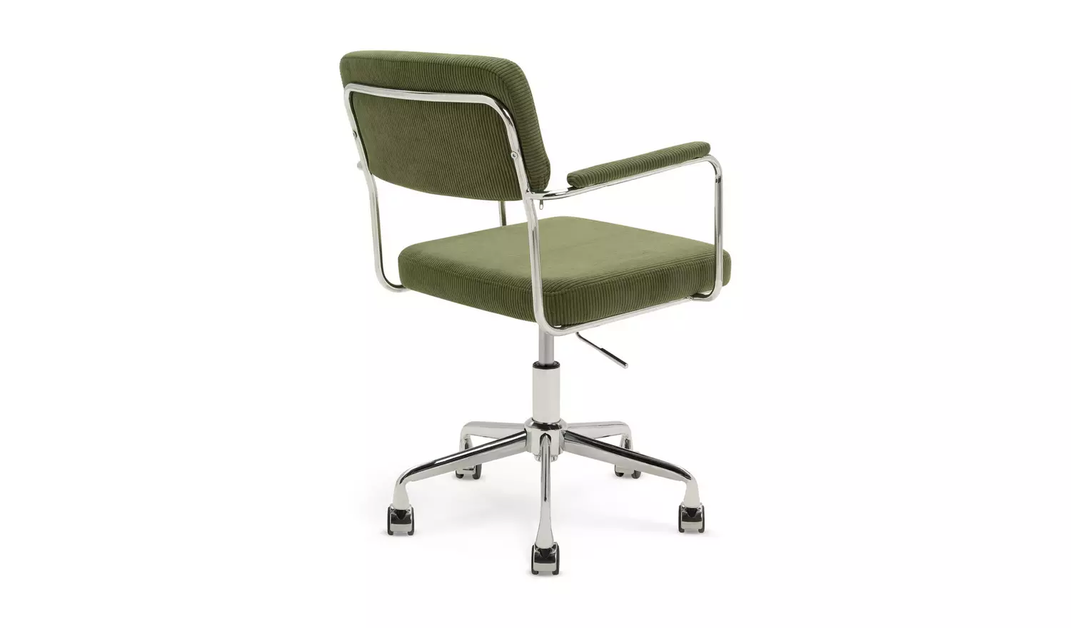 Habitat Ezra Fabric Office Chair - Olive