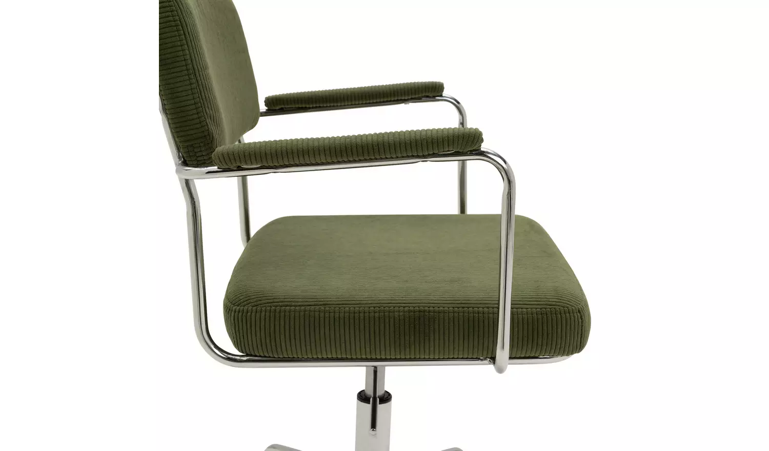 Habitat Ezra Fabric Office Chair - Olive