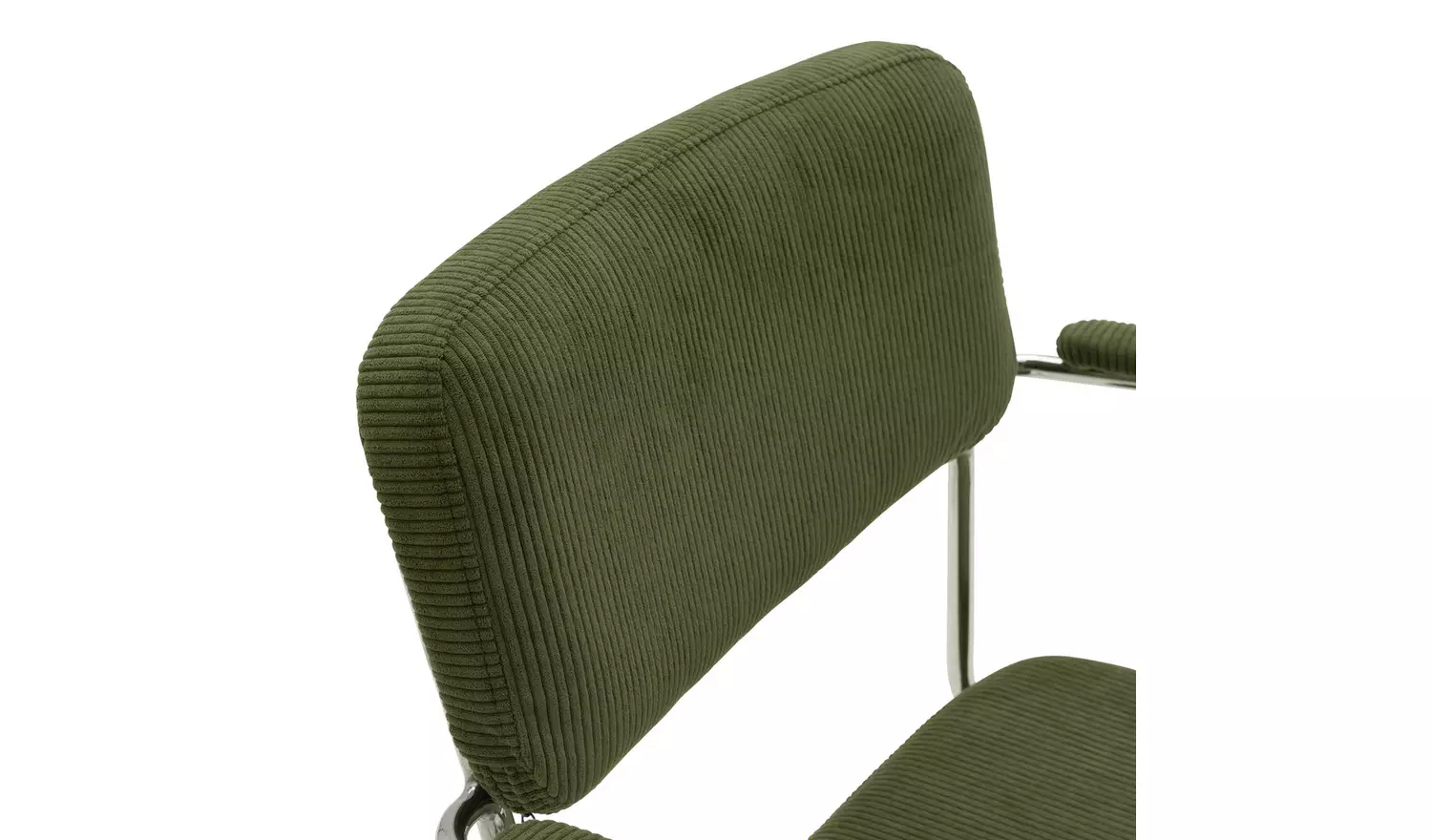 Habitat Ezra Fabric Office Chair - Olive