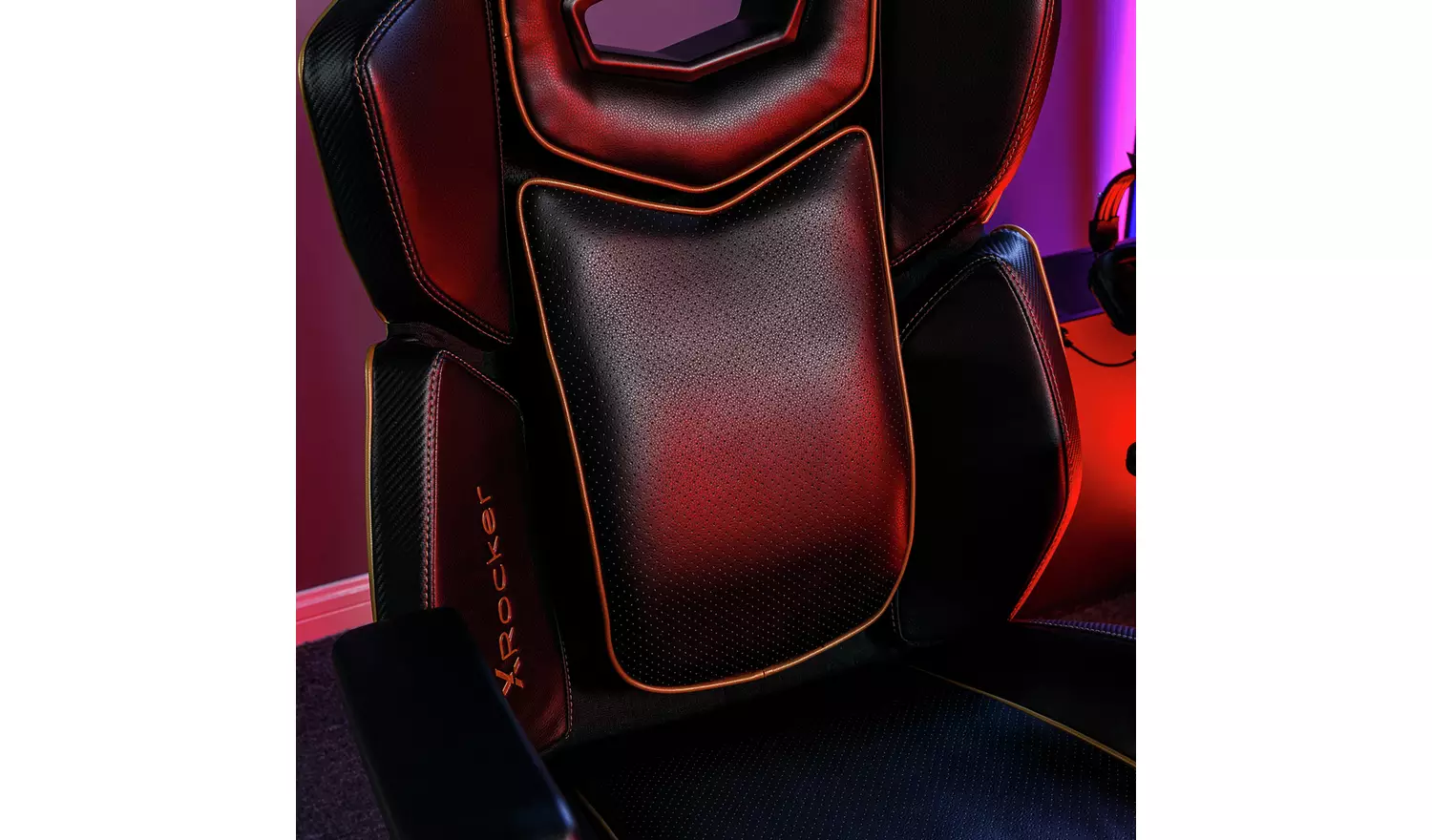 X Rocker Drogon Office Gaming Chair - Black & Gold