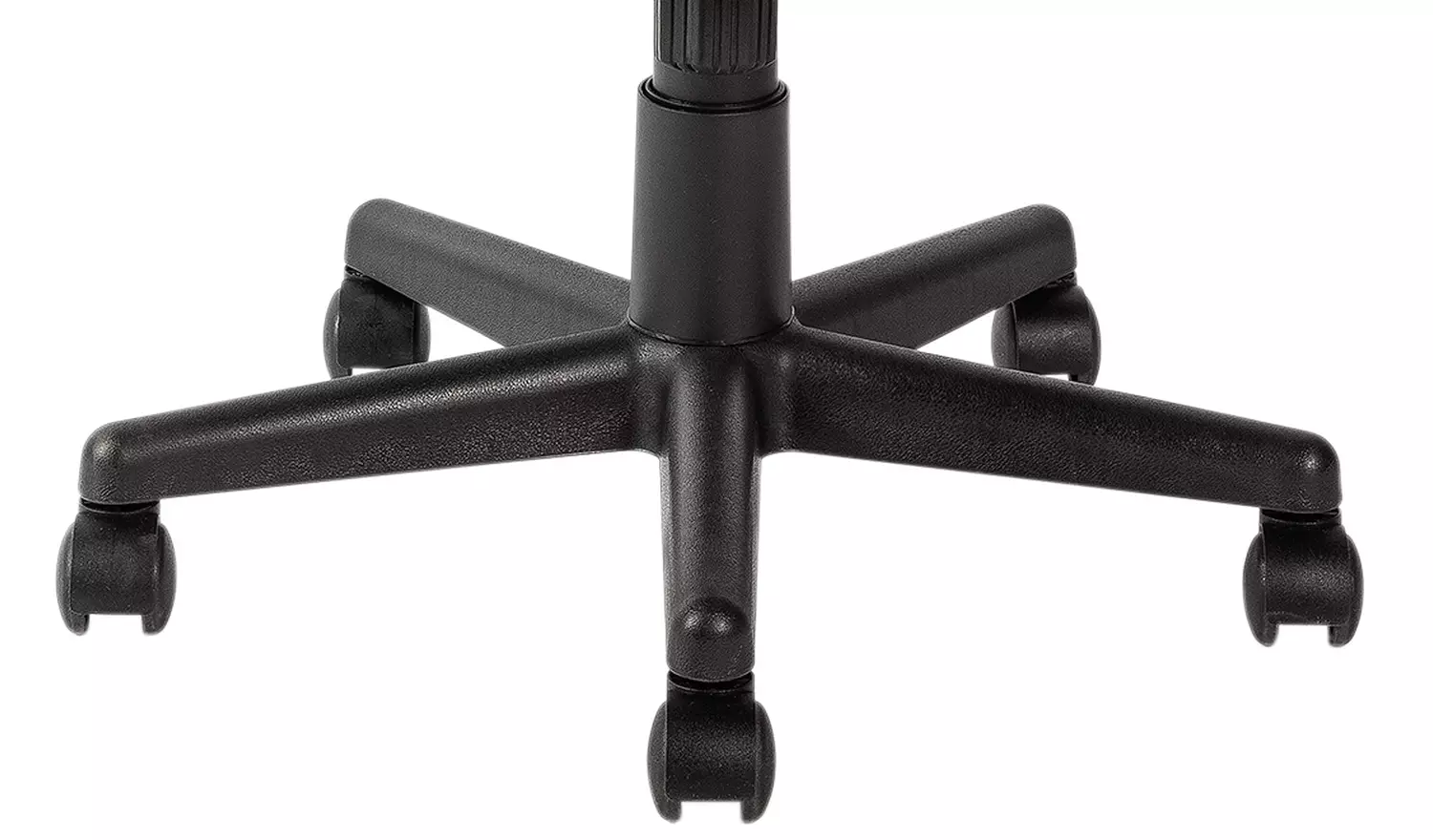 Argos Home Faux Leather Mid Back Gaming Chair - Blue & Black