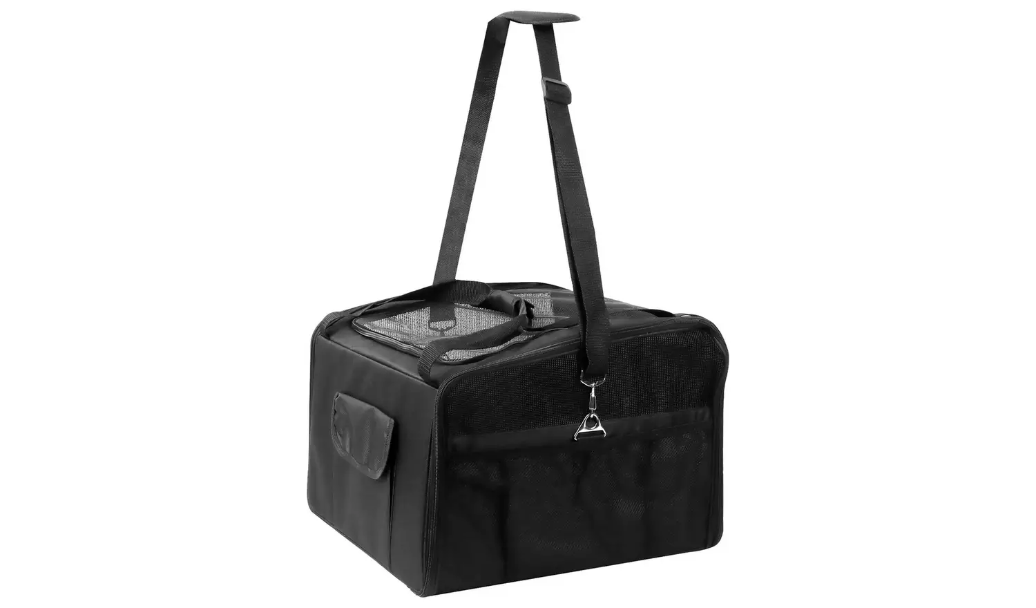 Streetwize Deluxe Foldable Pet Carrier - Black