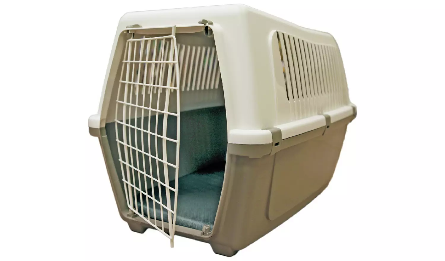 Rosewood Plastic Pet Carrier with Cushion - Large