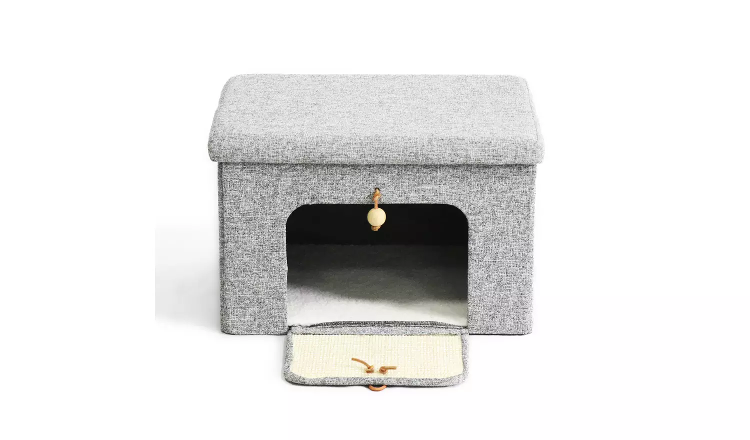 Cat Lounge Box with Scratcher