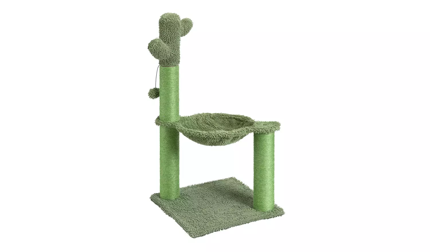 Cactus Cat Scratcher and Bed-Medium