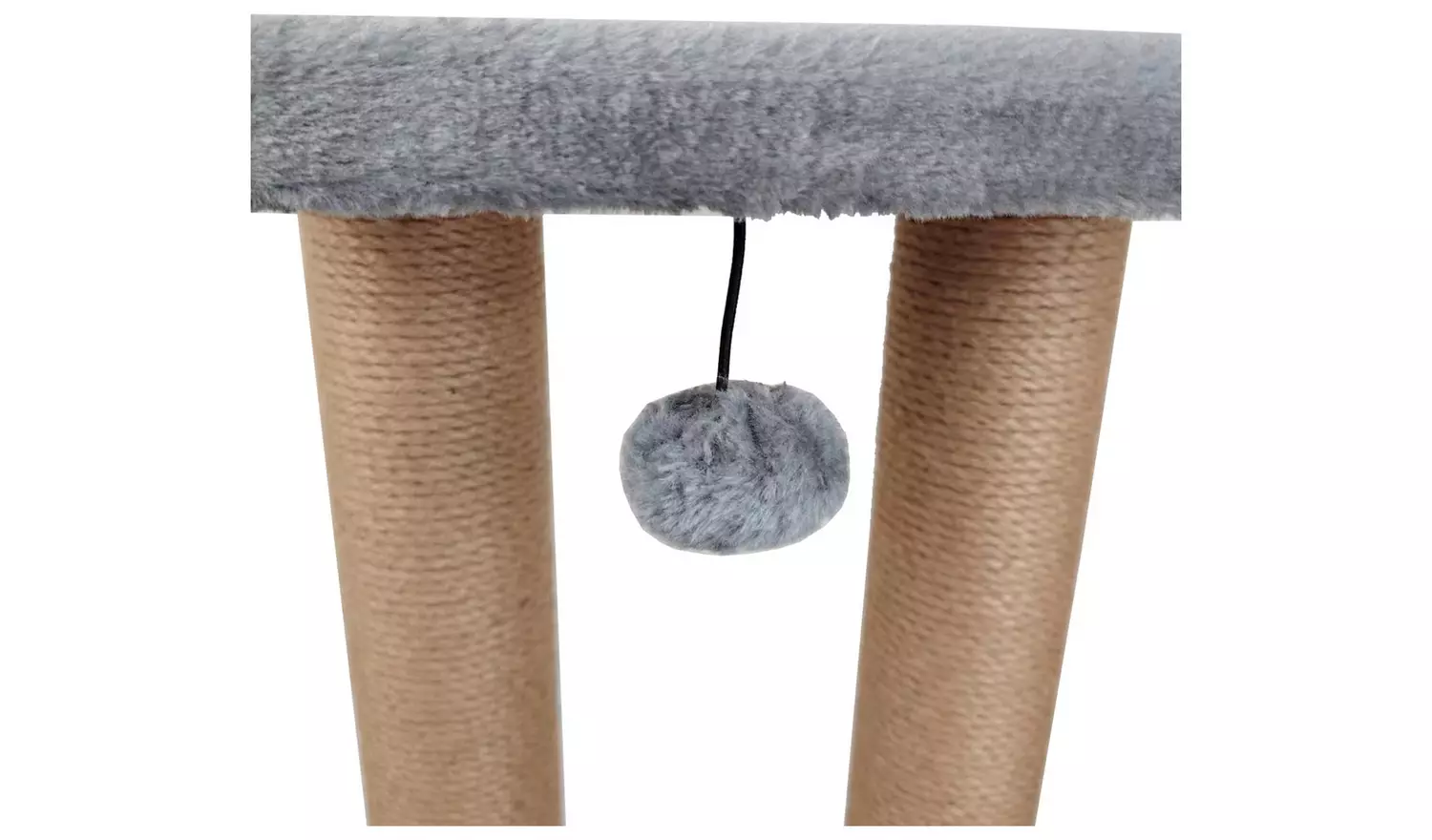 Two Tier Cat Scratching Perch-Grey