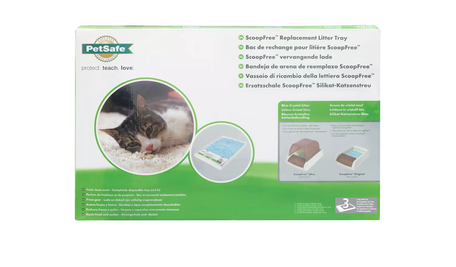 PetSafe ScoopFree Ultra Litter Box Refill Trays - Set of 3