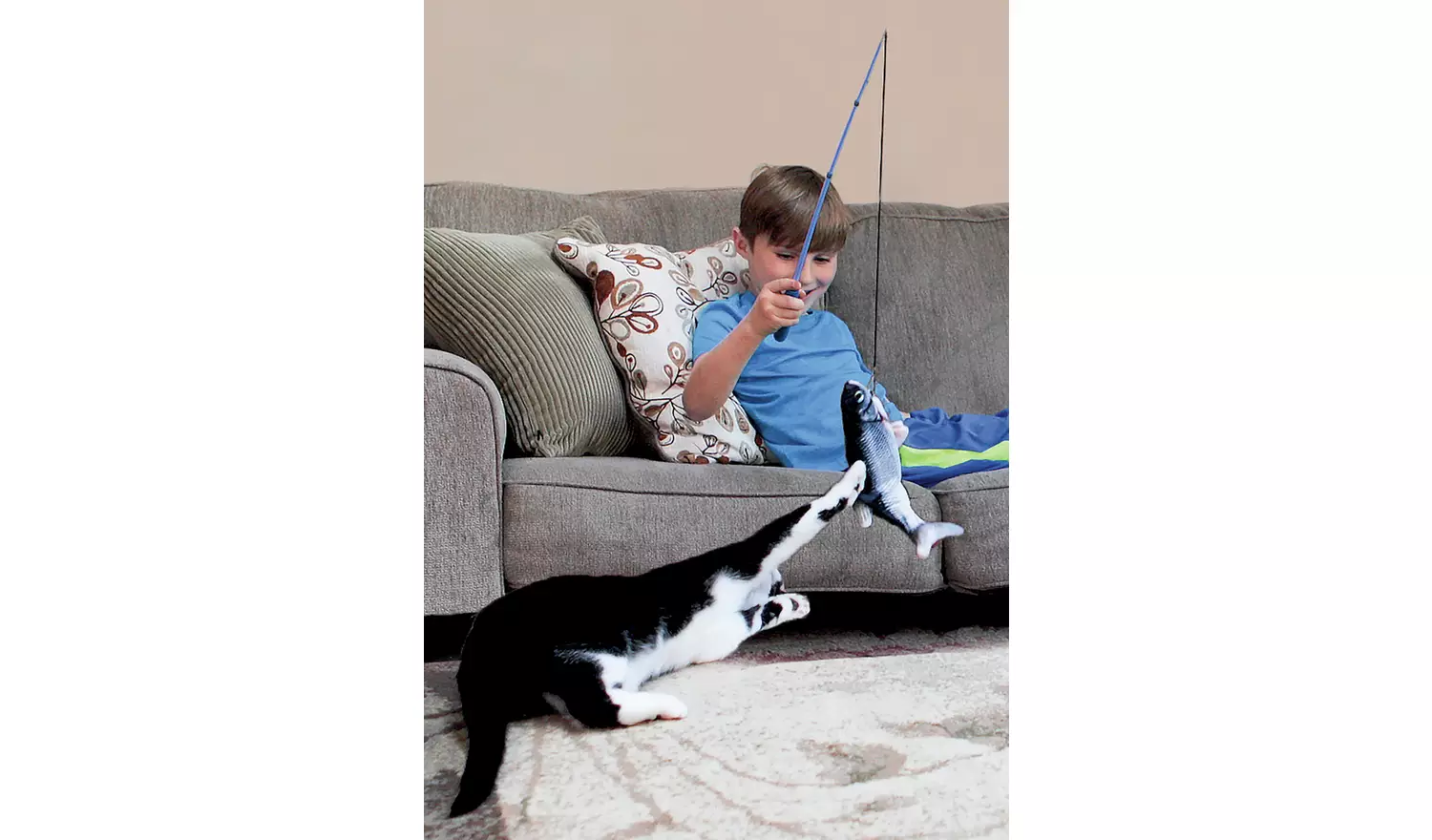 JML Flippity Fish Cat Toy