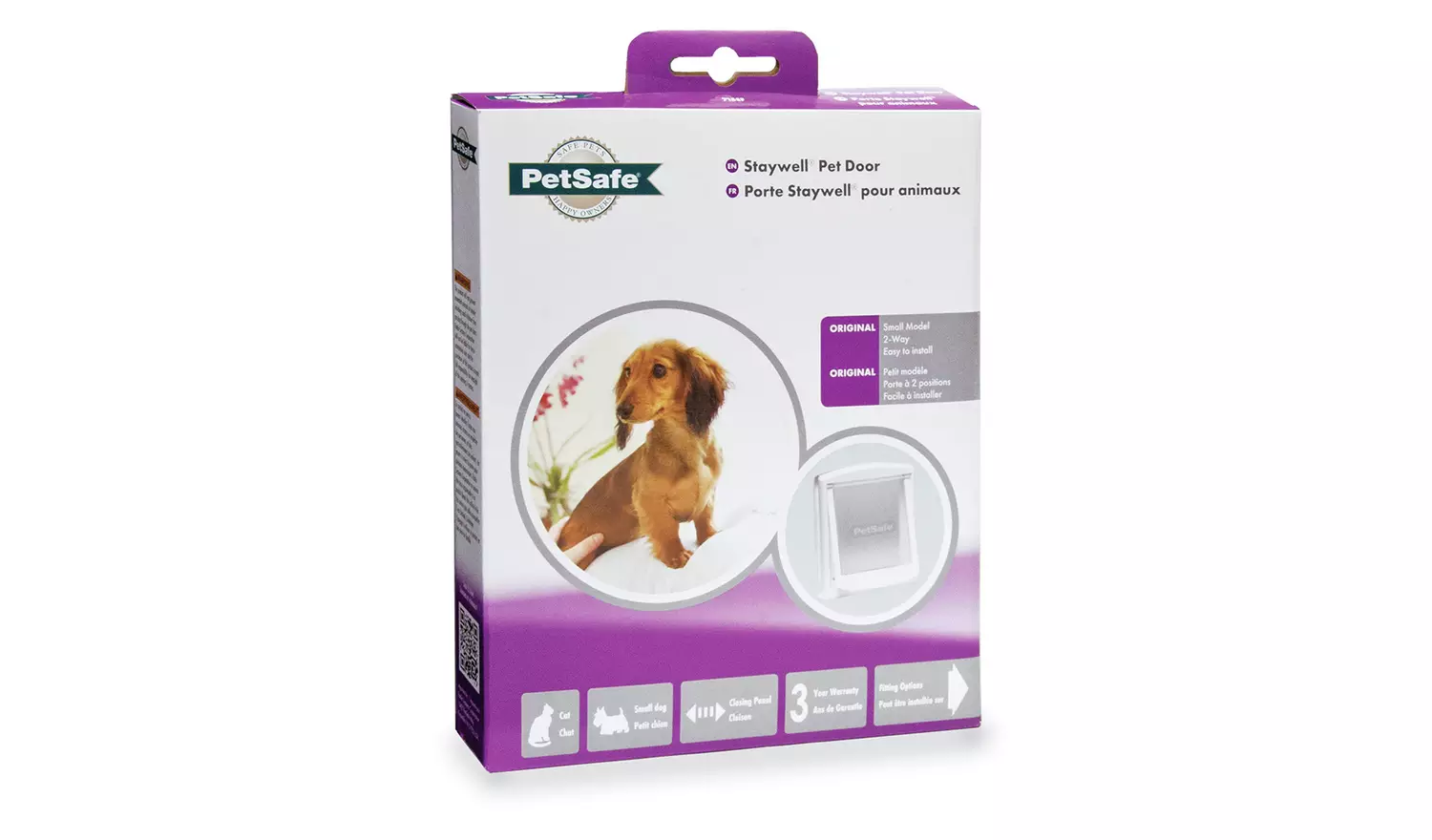 PetSafe Staywell Original 2-Way Pet Door - Small White