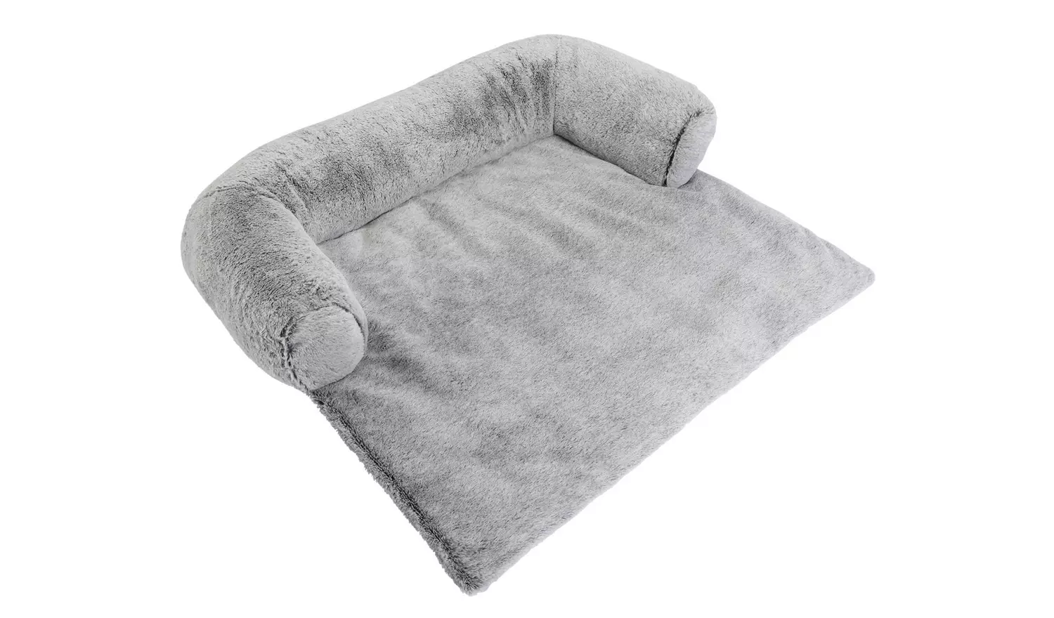 Plush Fabric Sofa Dog Bed-Small