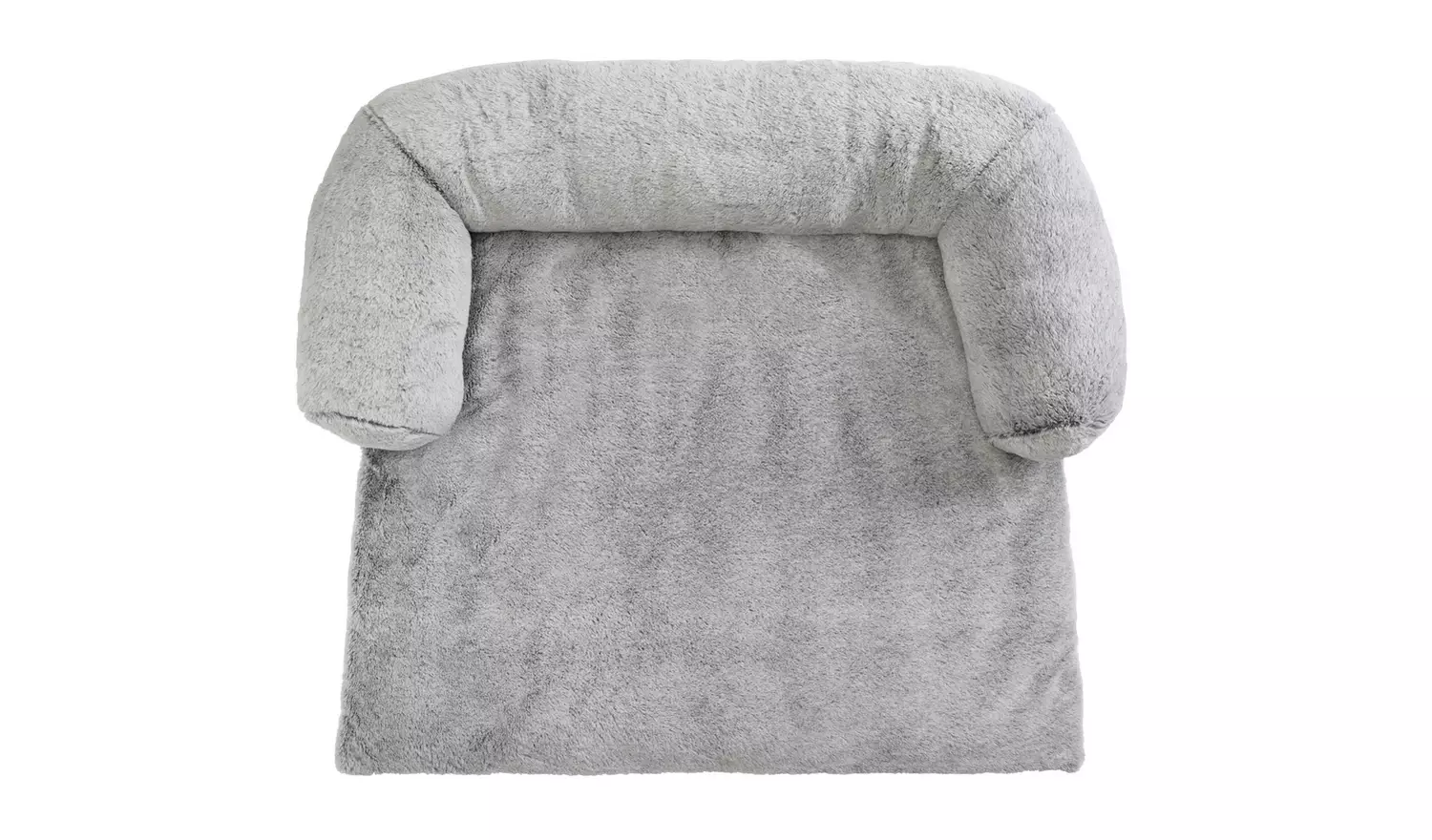 Plush Fabric Sofa Dog Bed-Small