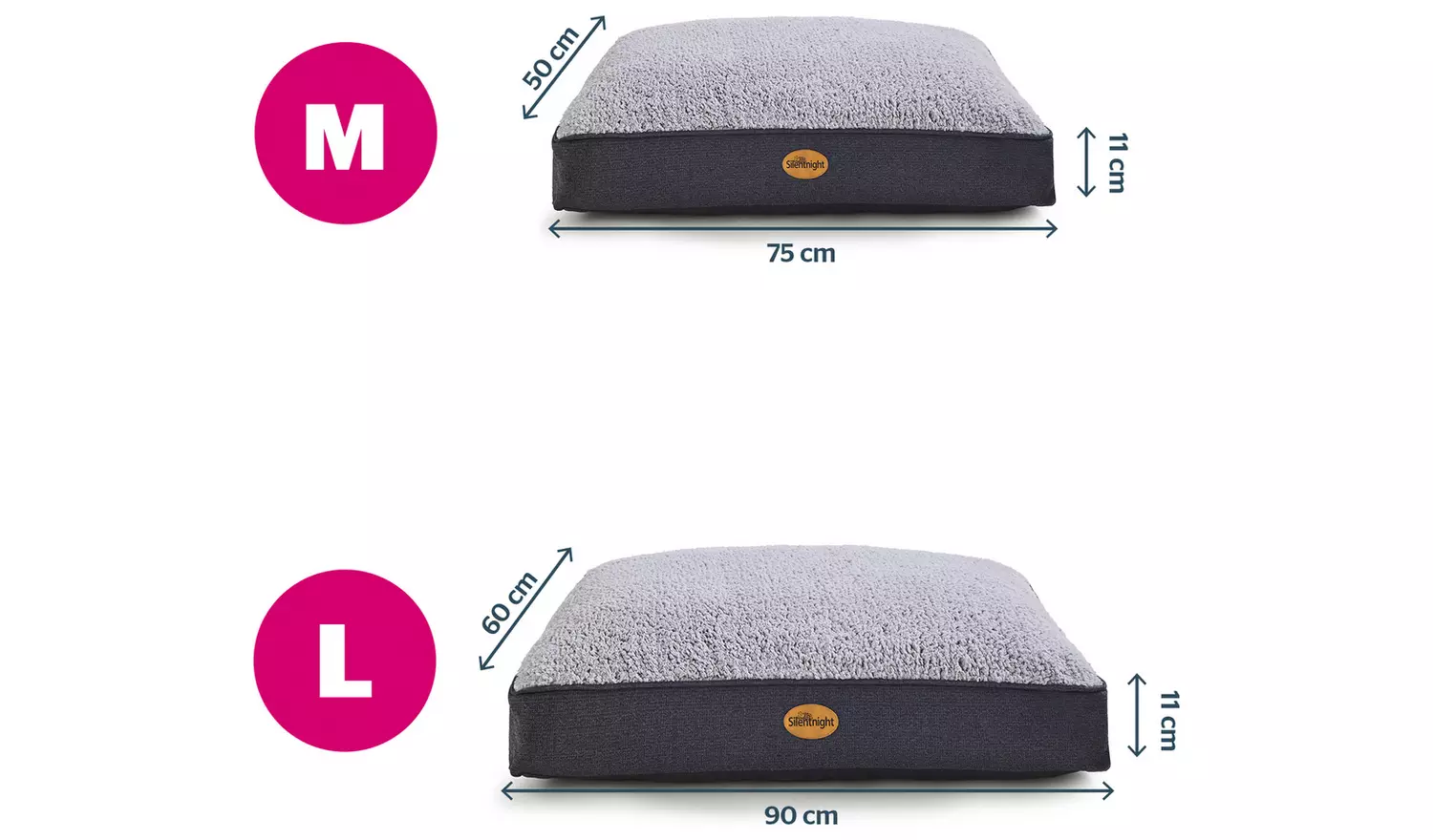 Silentnight Ultrabounce Dog Bed - Large