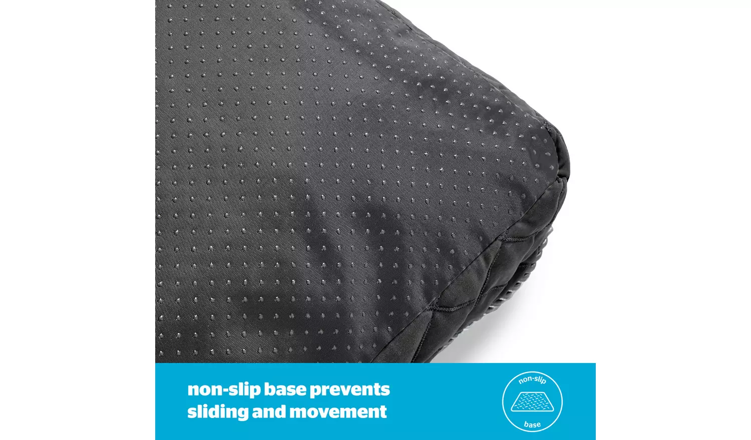 Silentnight Airmax Dark Grey Dog Bed - Small