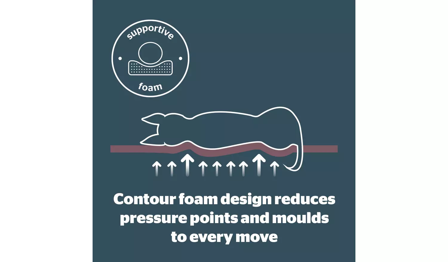 Silentnight Orthopedic Pet Bed - Medium