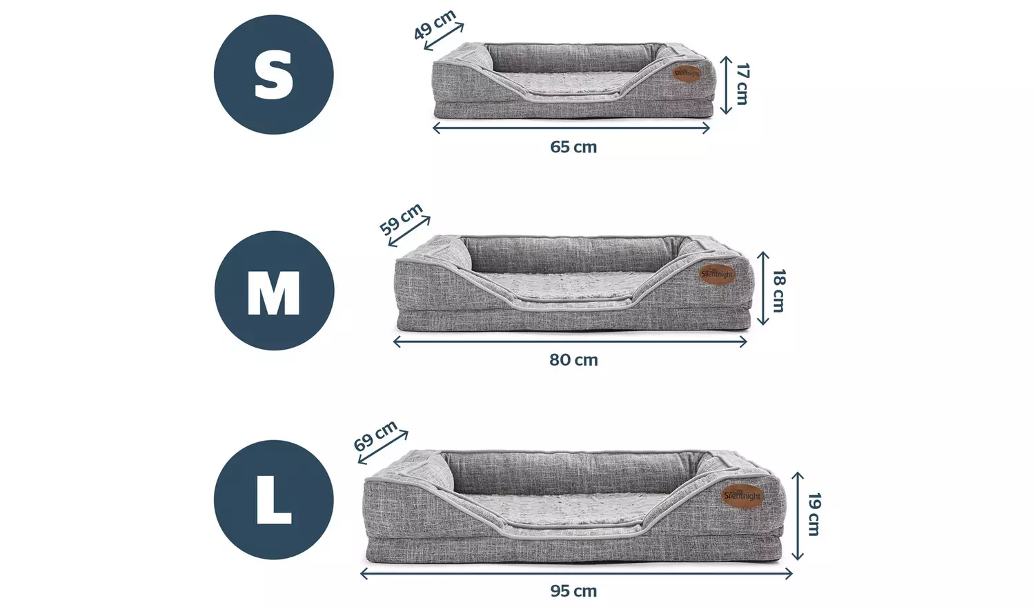 Silentnight Orthopedic Pet Bed - Medium