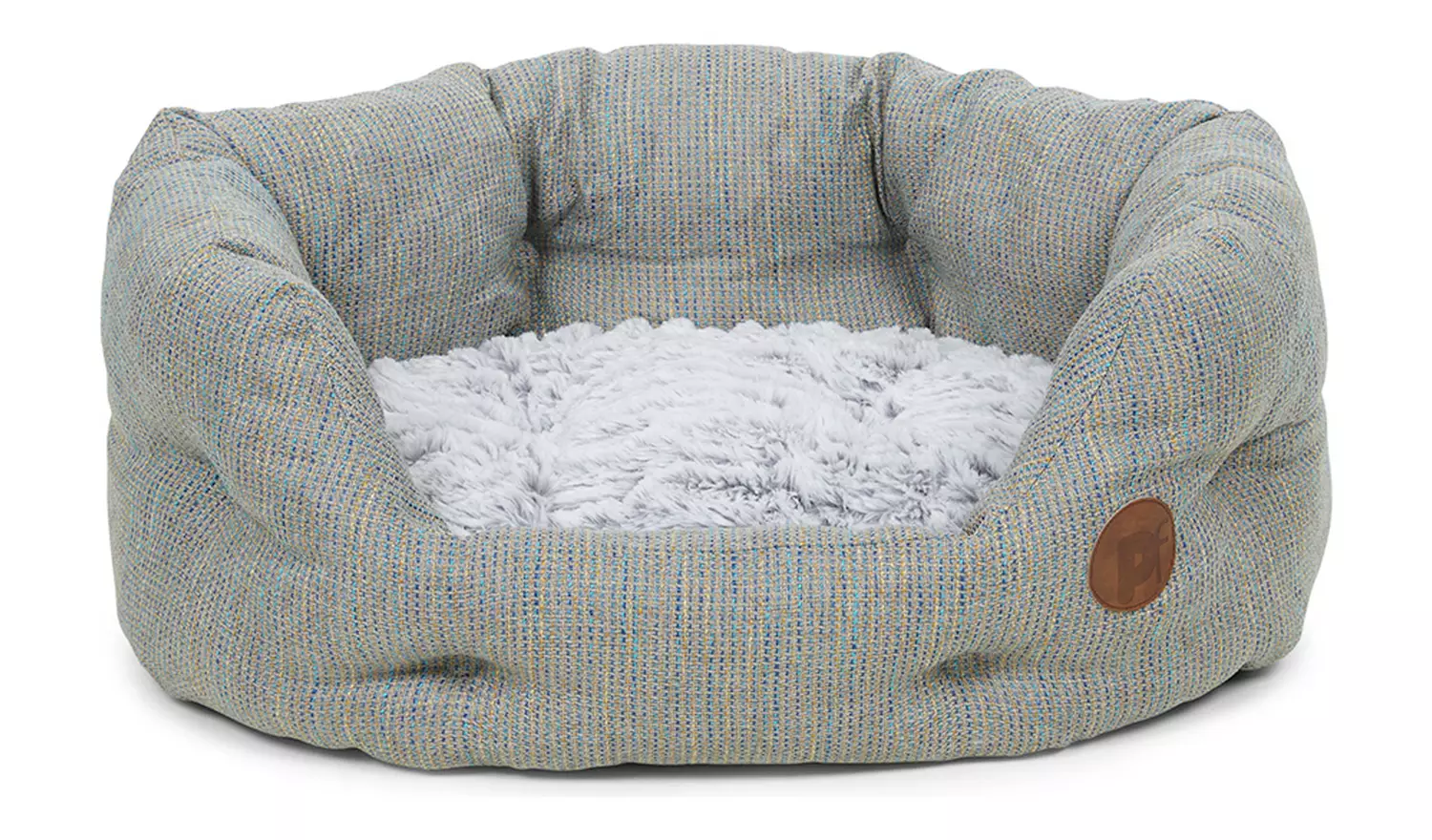 Petface Meadow Weave High Oval Pet Bed - Medium