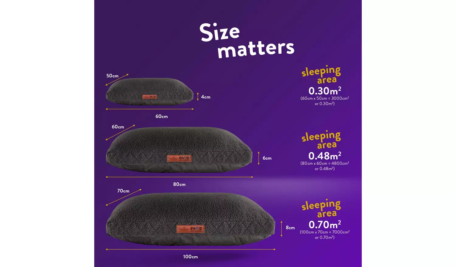 Paws For Slumber Sherpa Charcoal Pet Bed-Medium