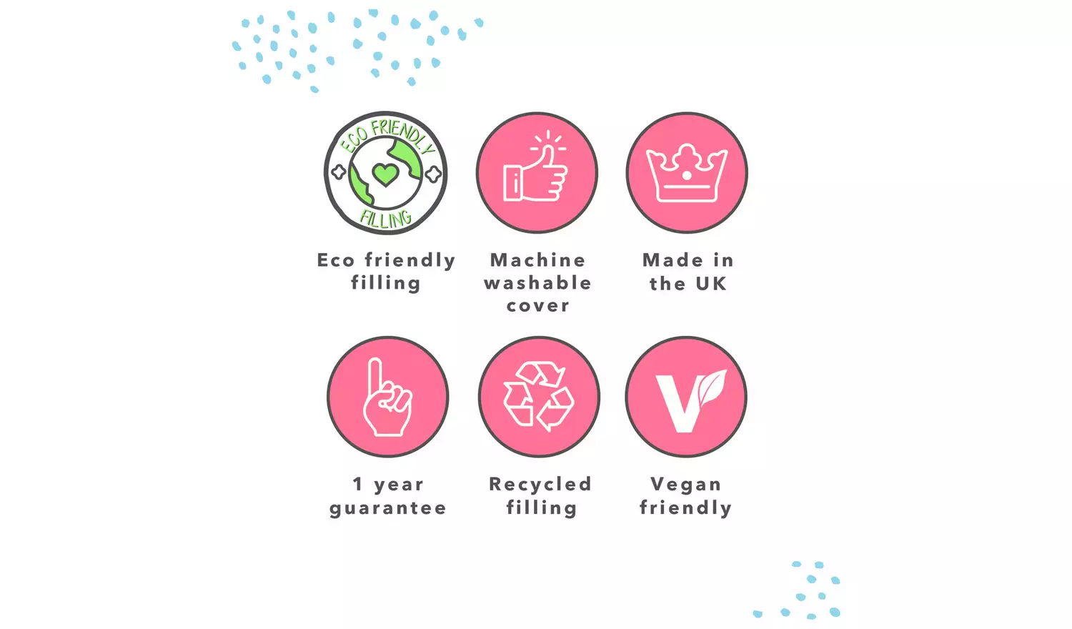 Snug Super Fluffy Grey Pet Bed-Small