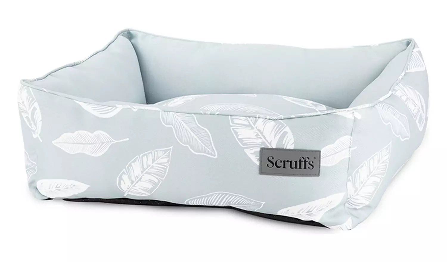 Scruffs Botanical Grey Box Bed-Medium
