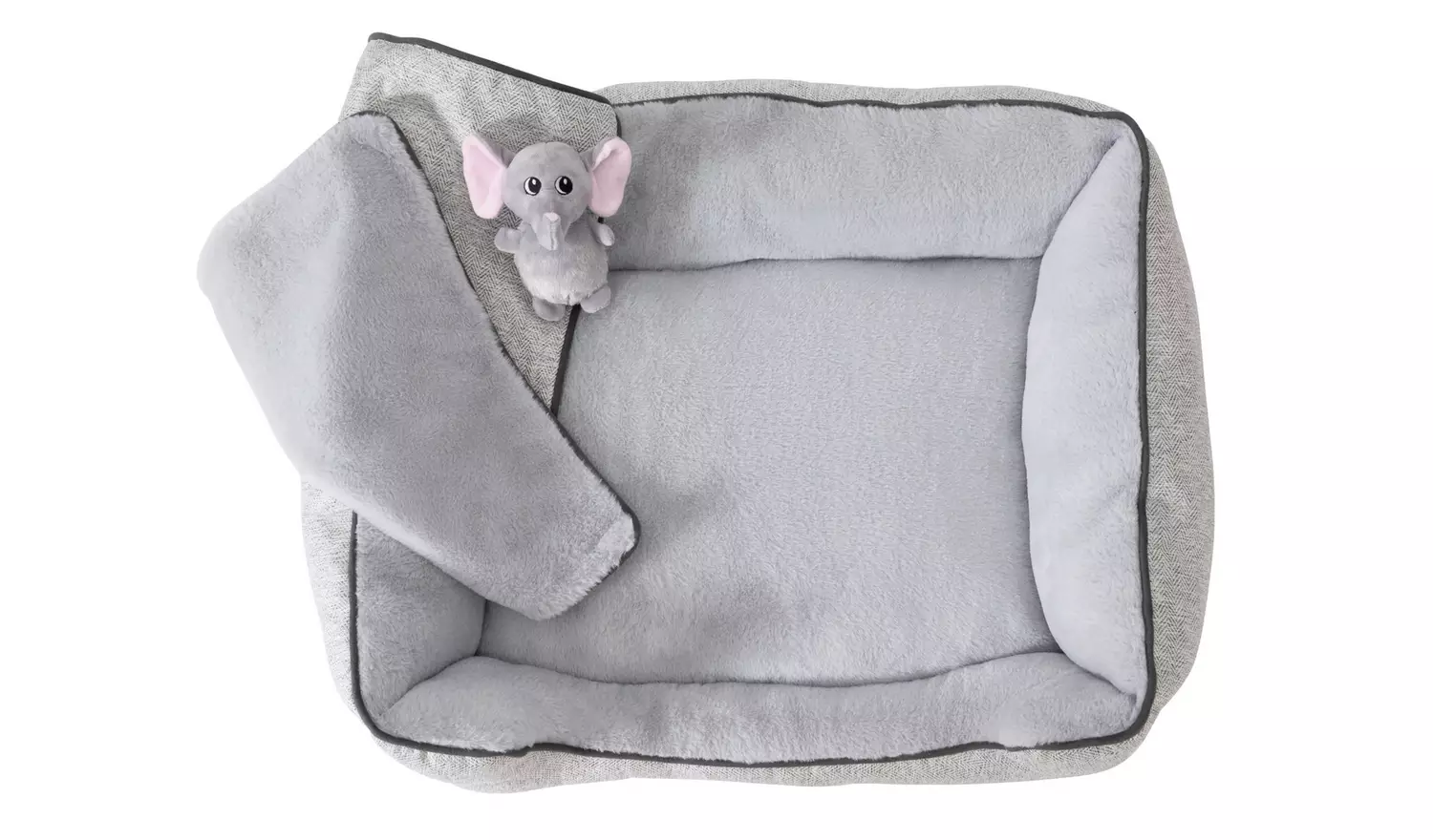 Pet Bed Blanket and Toy Bundle-Small